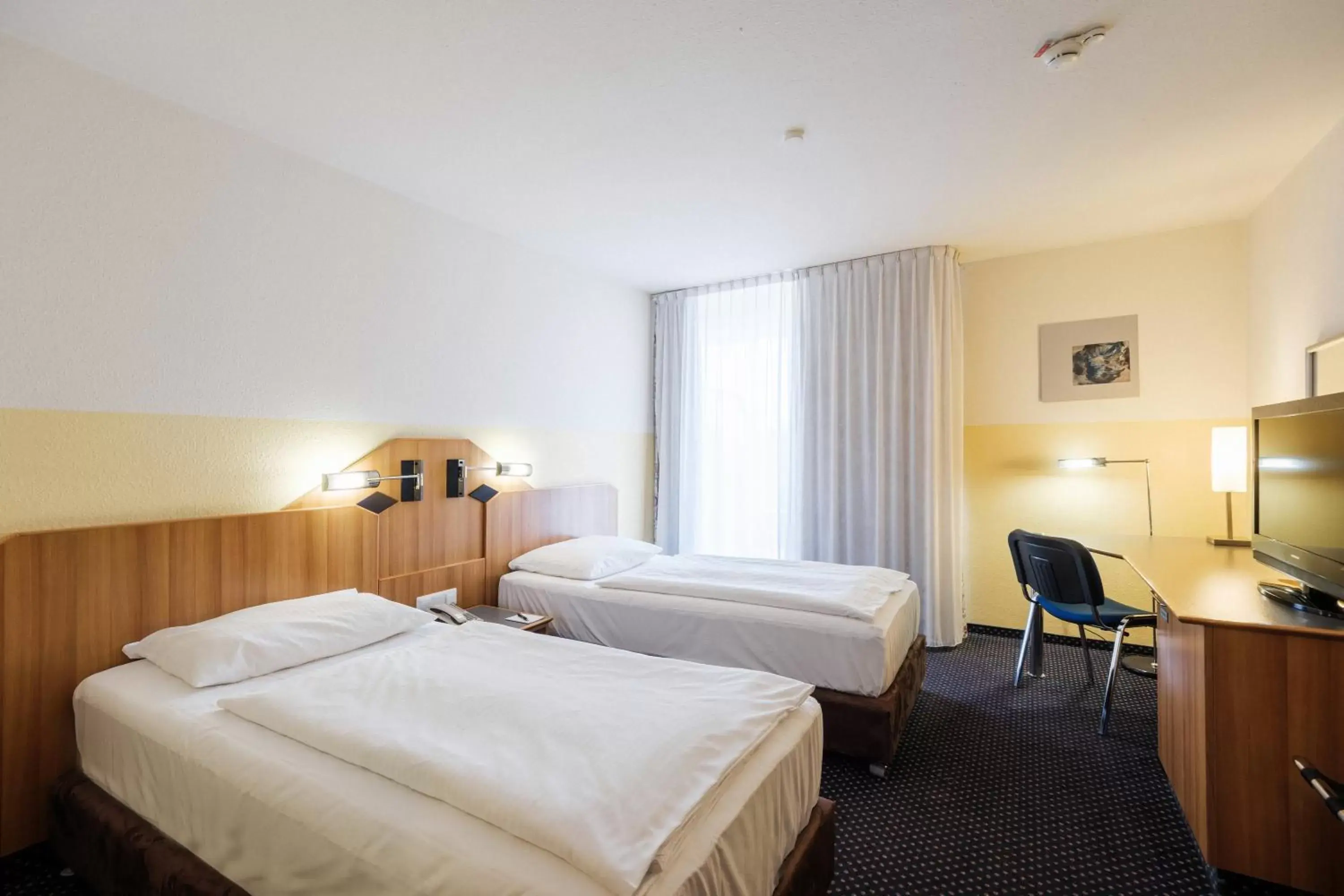 Bed in Hotel Residenz Pforzheim