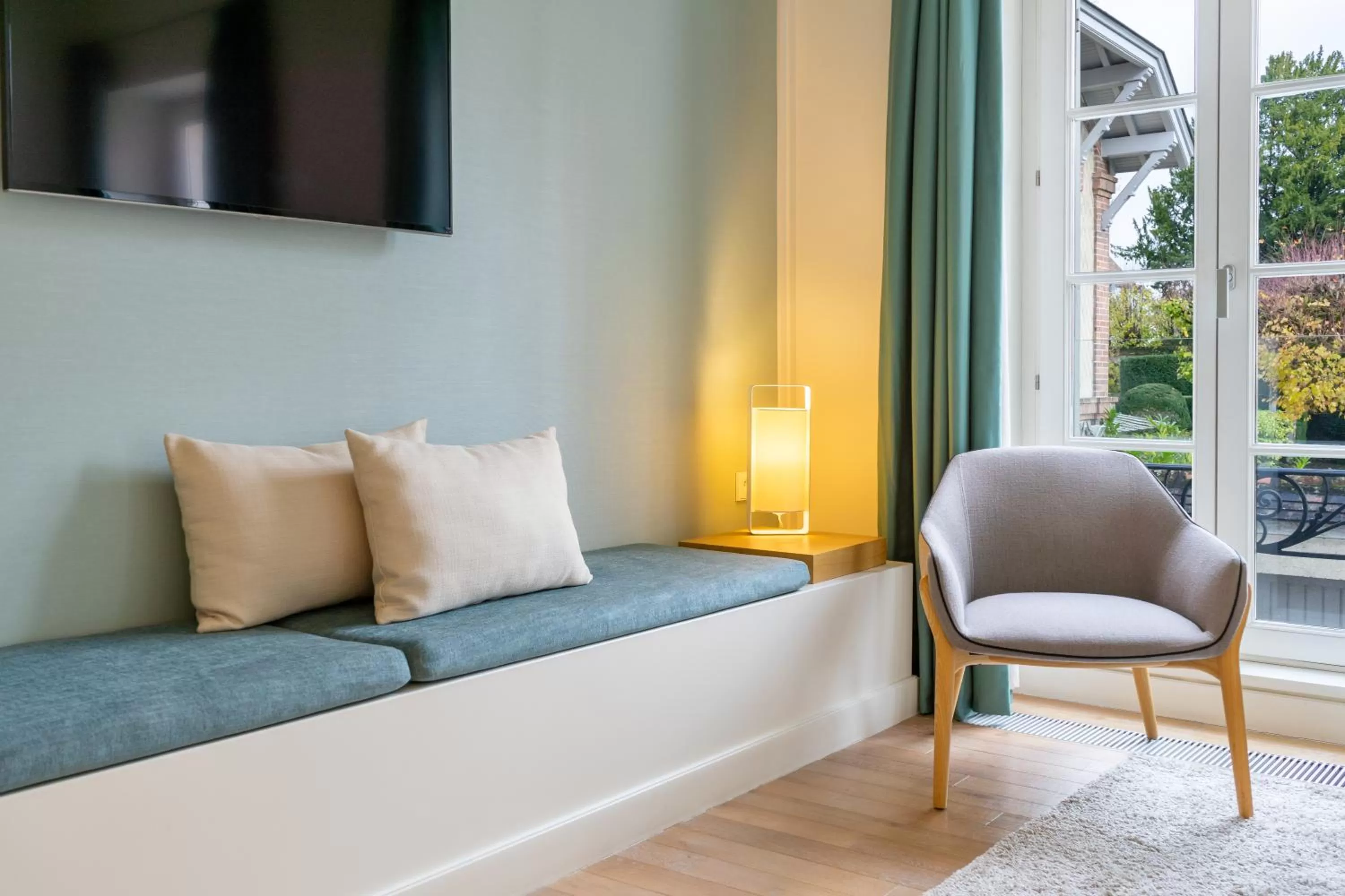 Seating area in Hôtel de Cavoye