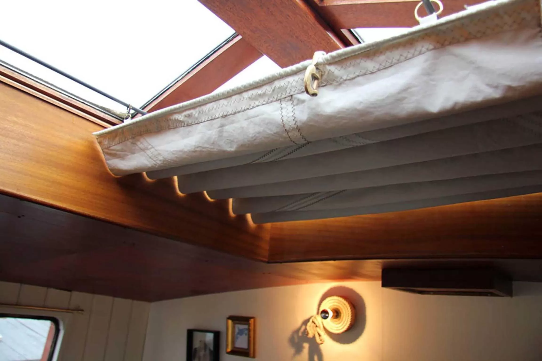 Living room in Boat 'Opoe Sientje'