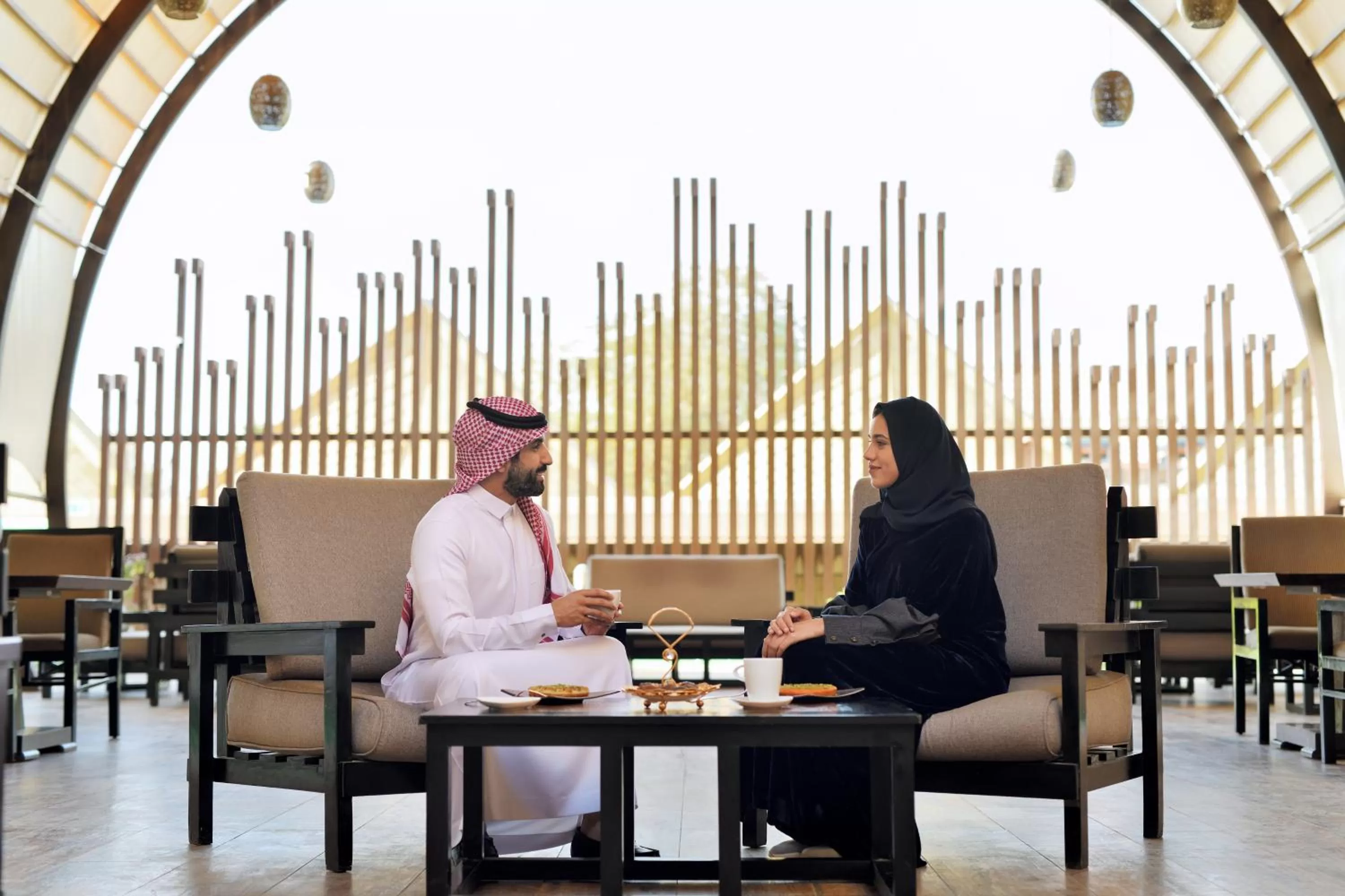 Lounge or bar in InterContinental Riyadh, an IHG Hotel