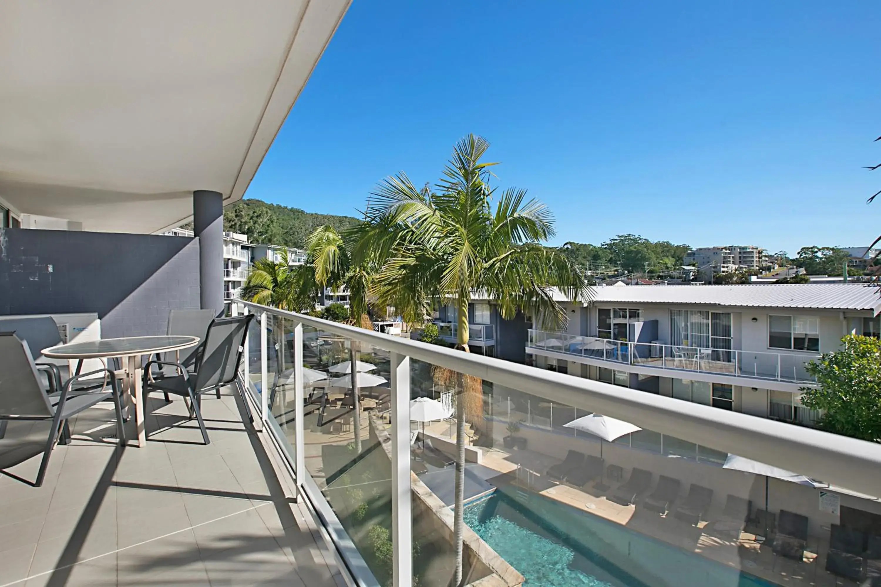 Balcony/Terrace in Mantra Nelson Bay