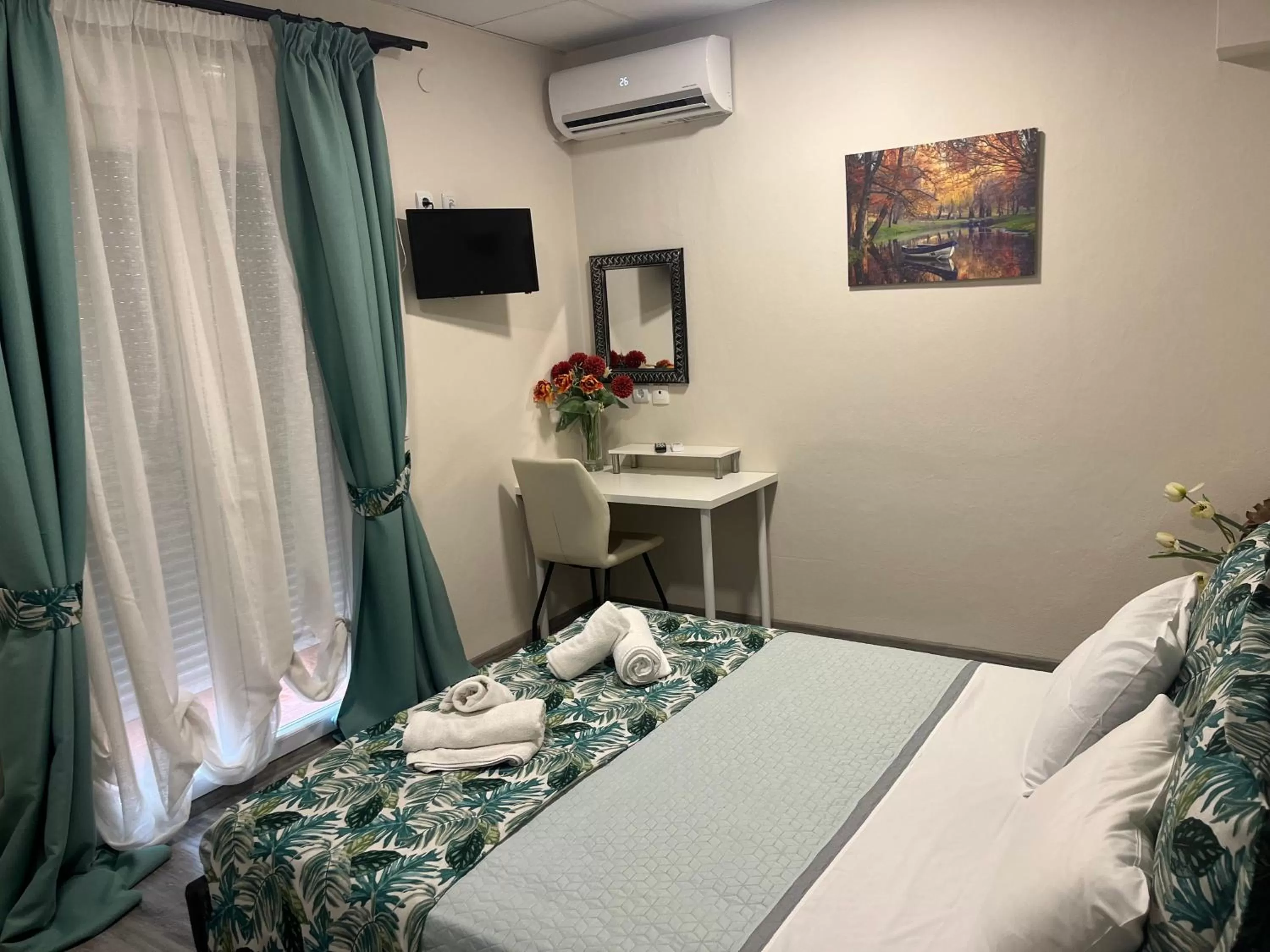 Photo of the whole room in Aegean Blue Seaview Studios