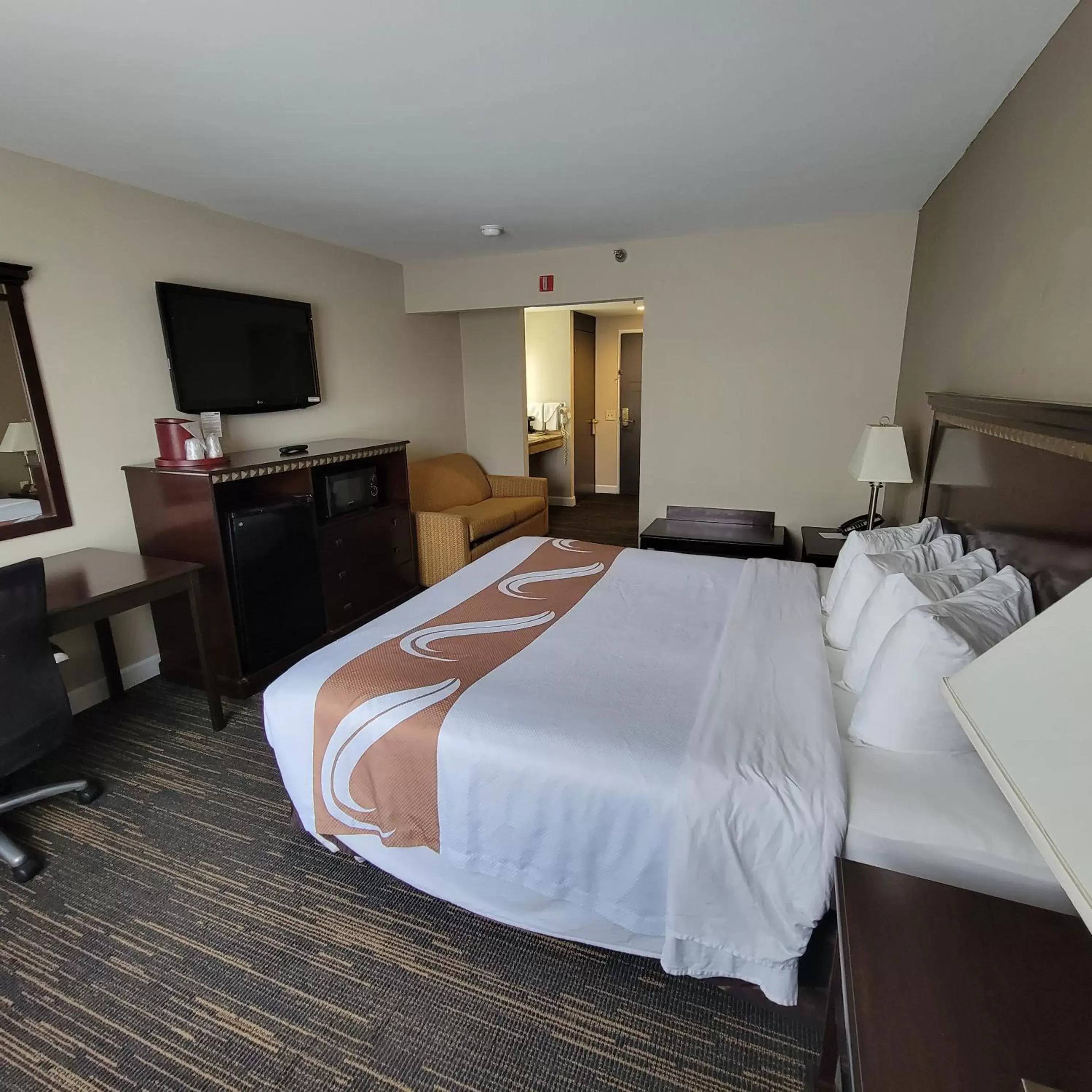 Bed in Quality Inn & Suites - Gettysburg