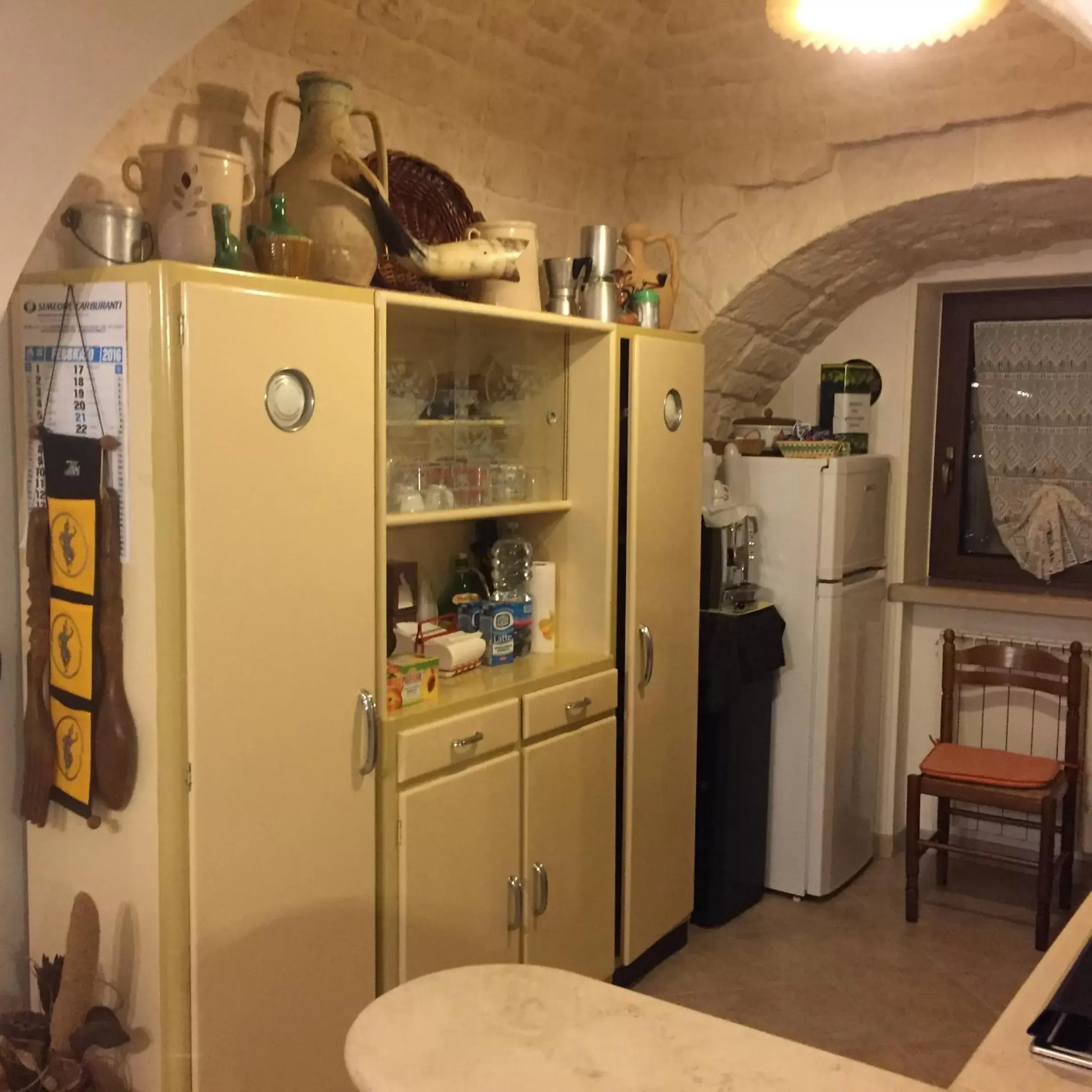 Kitchen or kitchenette in B&B Villa Grassi