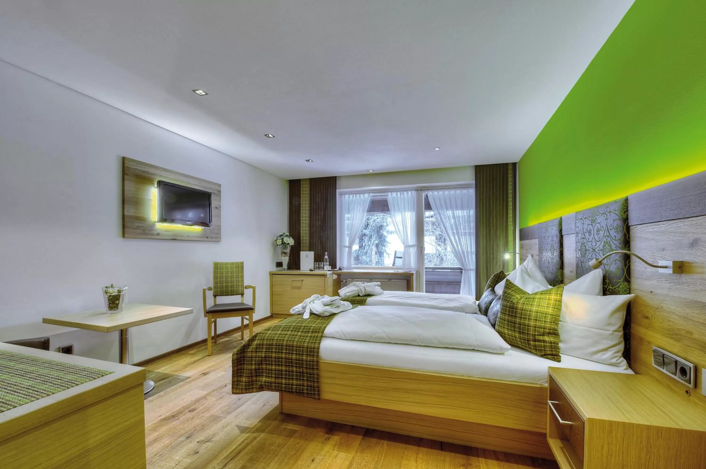 Photo of the whole room, Bed in DIANA Naturpark Hotel - Partnerbetrieb von "Oberstaufen PLUS GOLF"