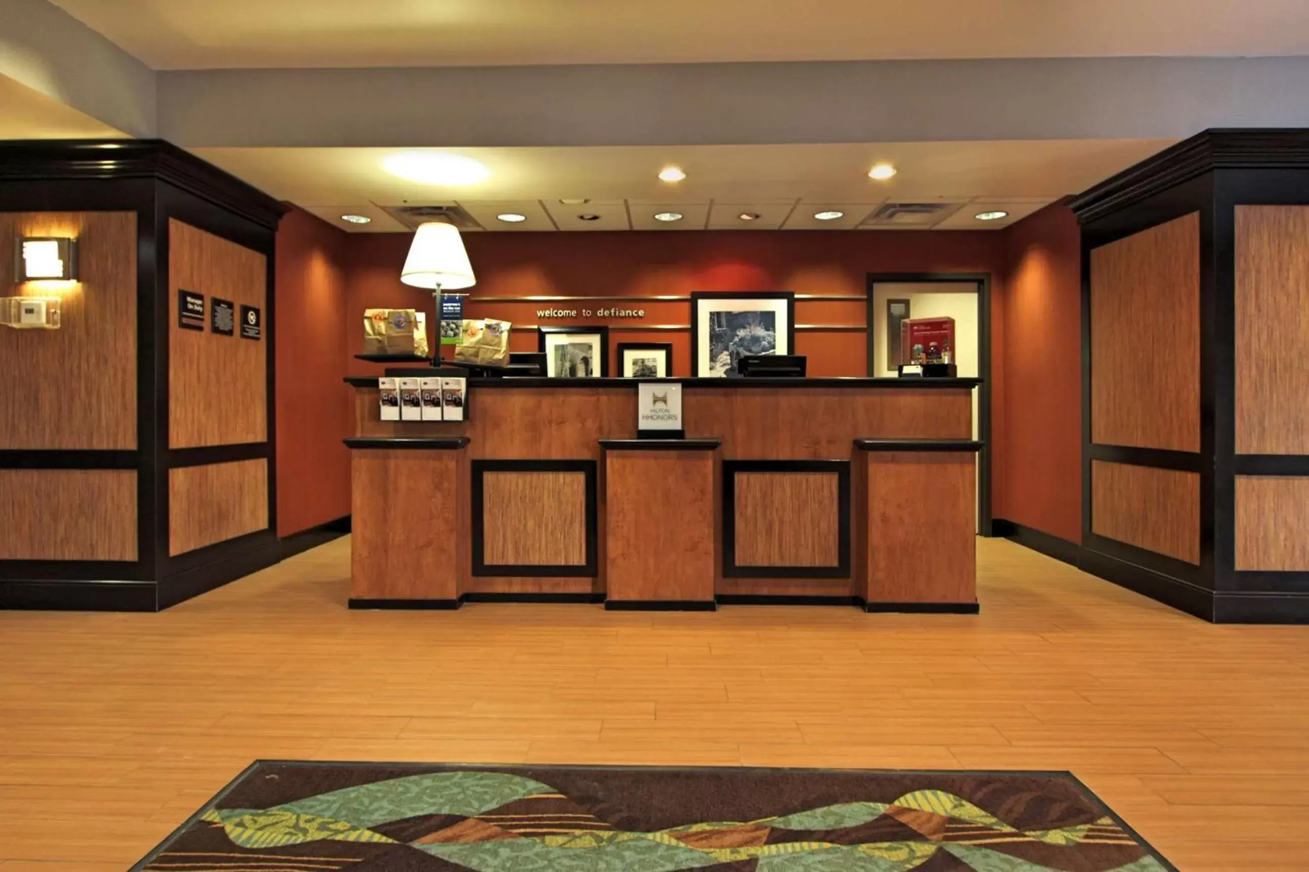 Lobby or reception in Hampton Inn Defiance