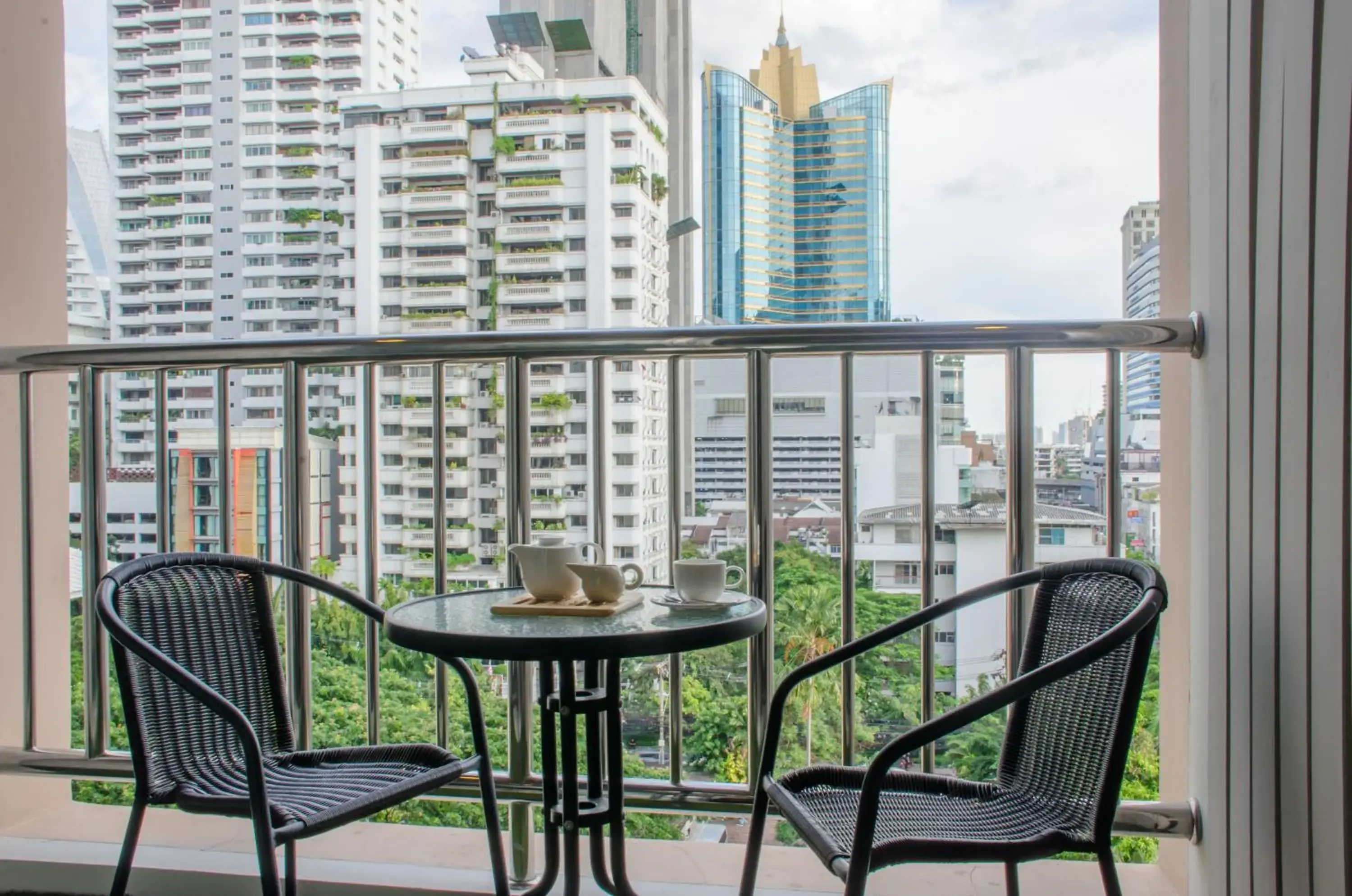 Balcony/Terrace in Grand Mercure Bangkok Asoke Residence