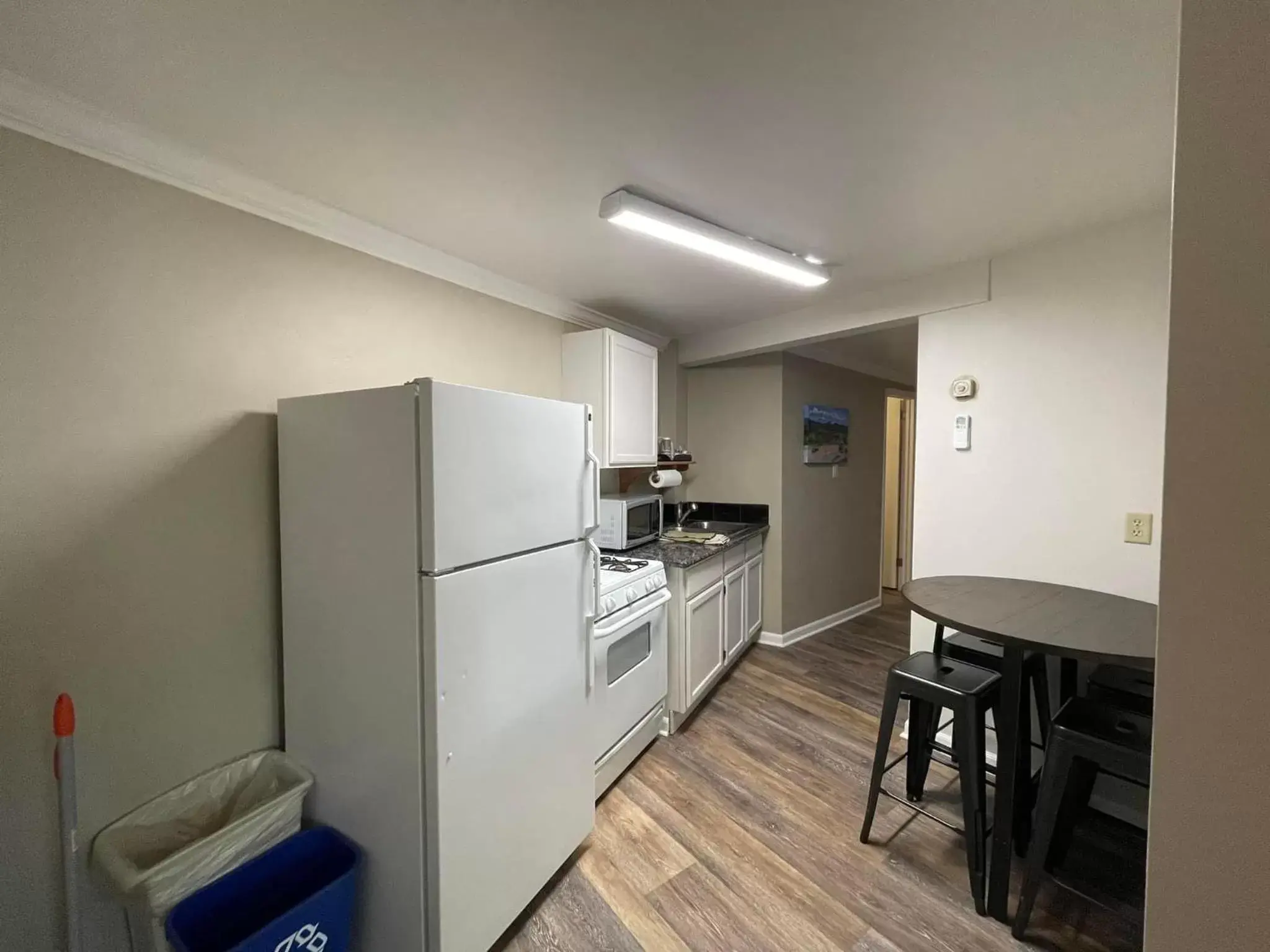 Kitchen/Kitchenette in Woodland Motel