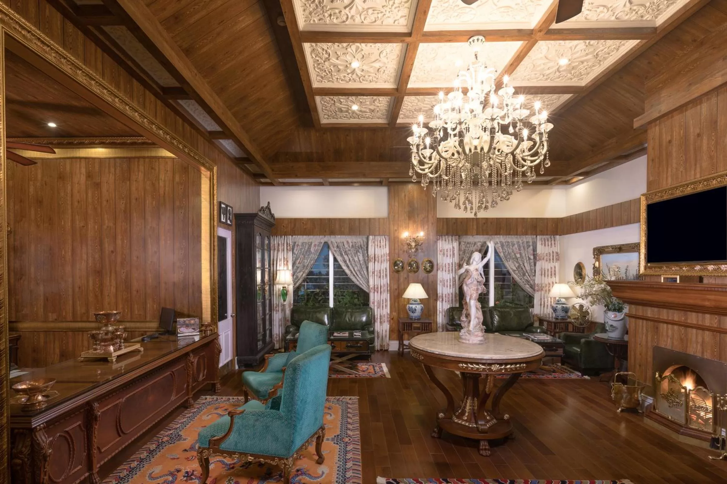 Lobby or reception in MAYFAIR Himalayan Spa Resort