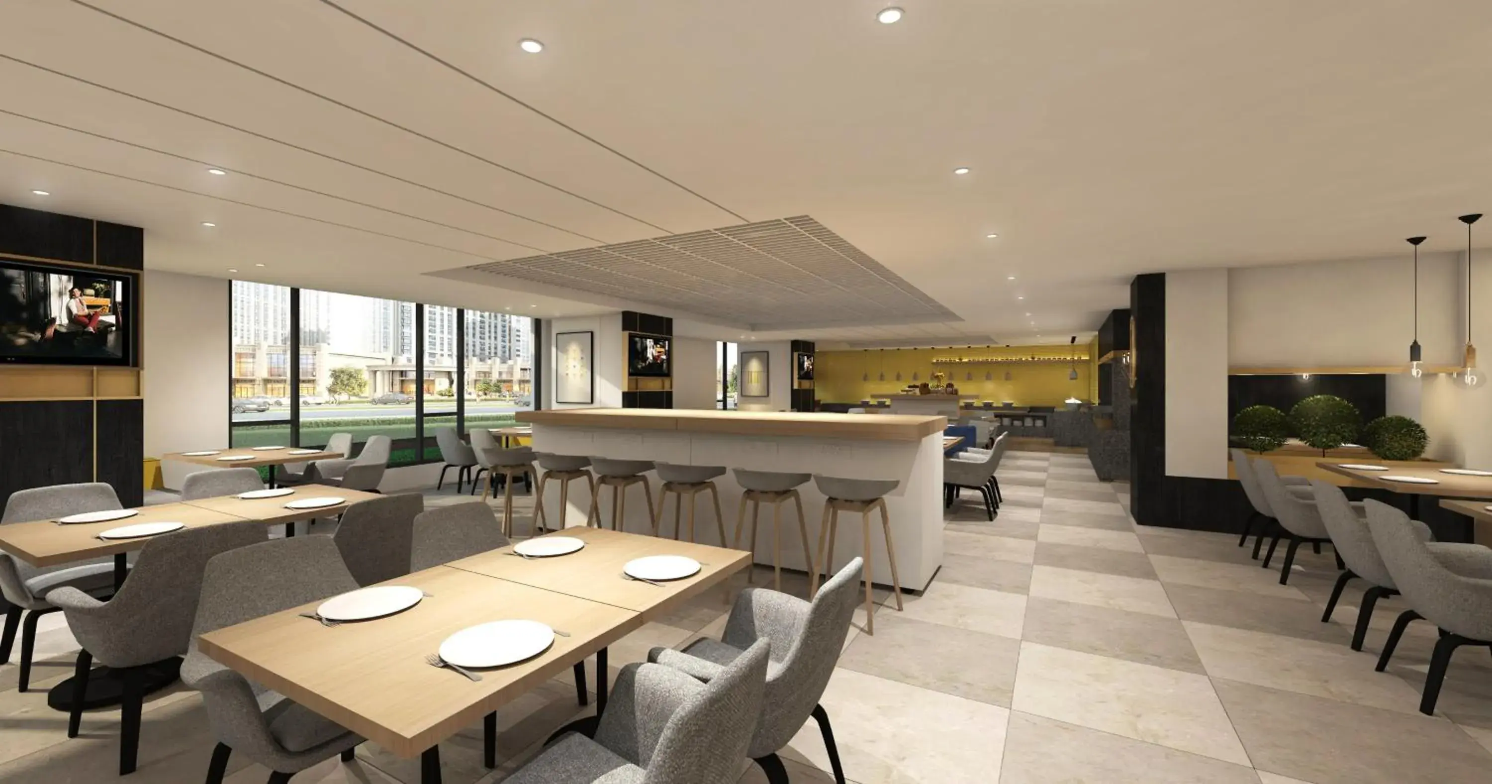 Restaurant/places to eat in Citadines Gaoke Liangjiang Chongqing Restaurant/places to eat in Citadines Gaoke Liangjiang Chongqing