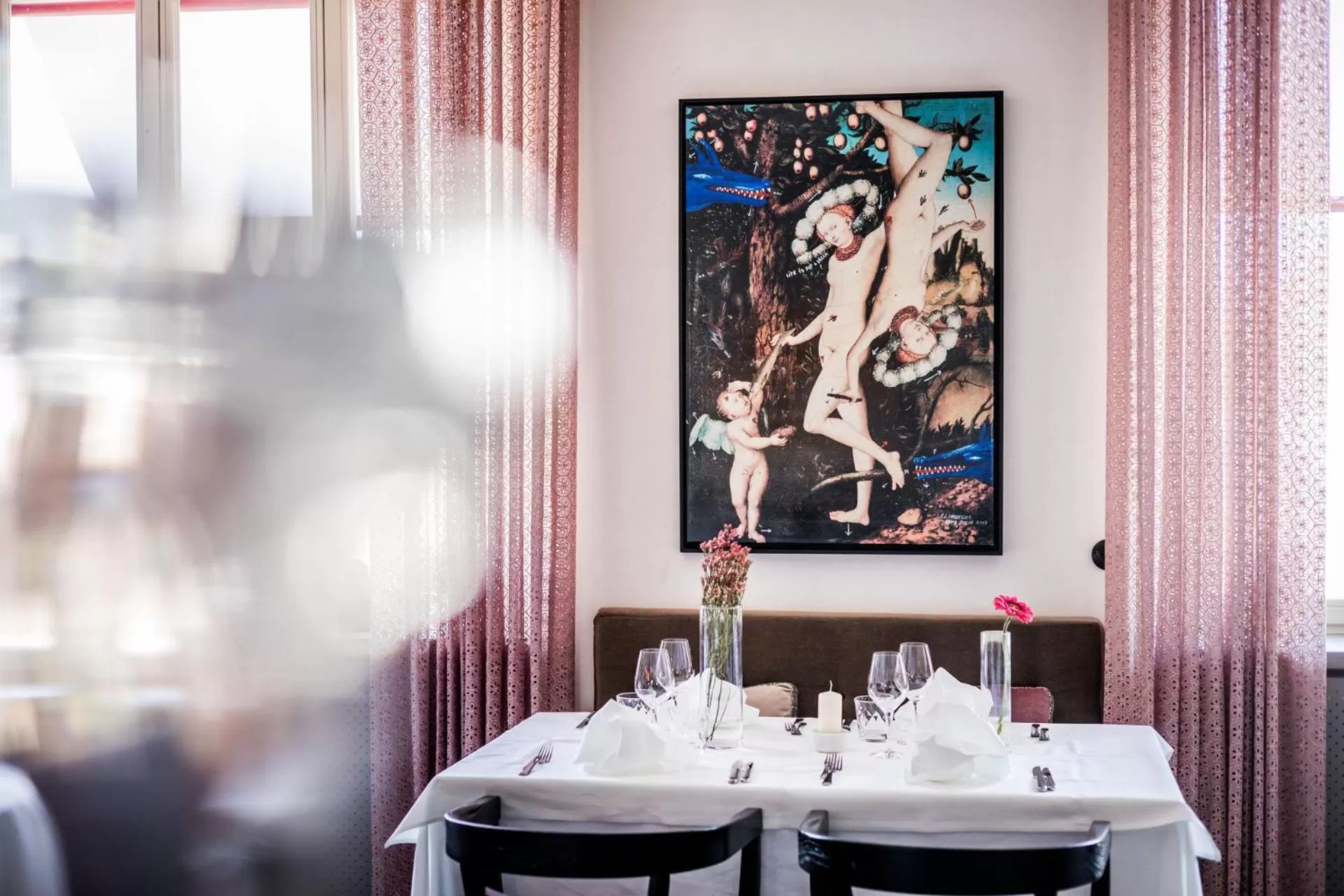 Restaurant/places to eat in Romantikhotel Rebstock art & design