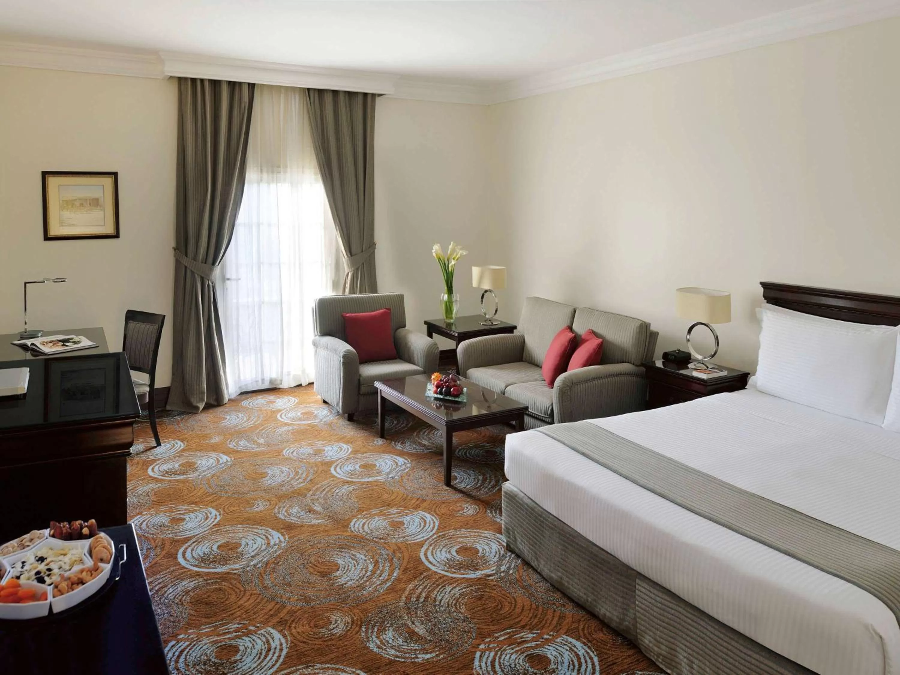 Photo of the whole room, Bed in Mövenpick Hotel Kuwait