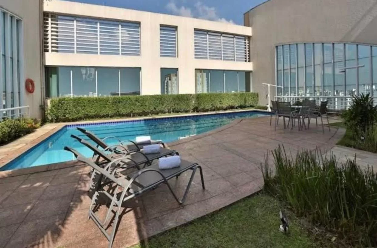 Swimming Pool in Studio Comfort Ibirapuera
