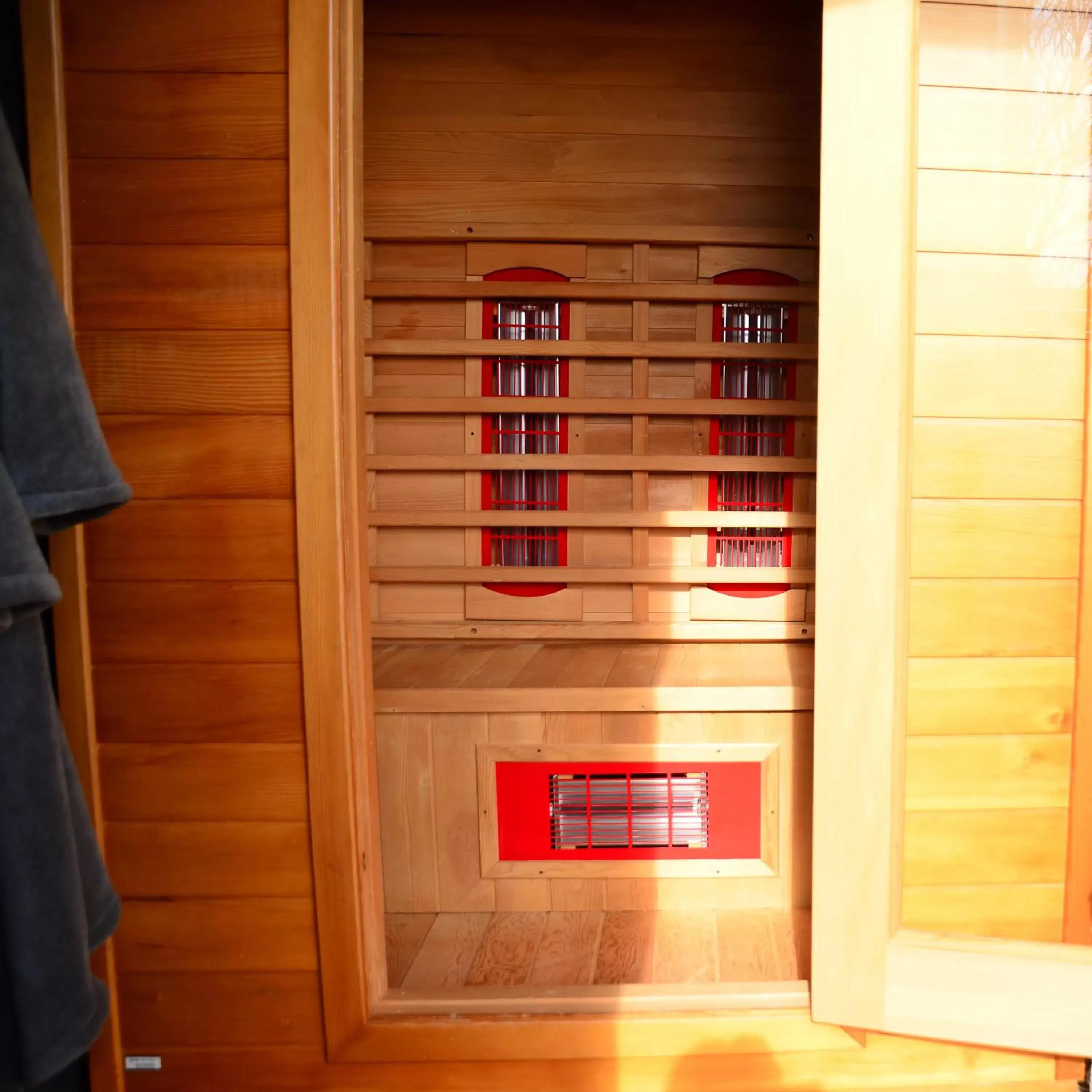 Sauna in Wellness Bed & Breakfast Pergamo