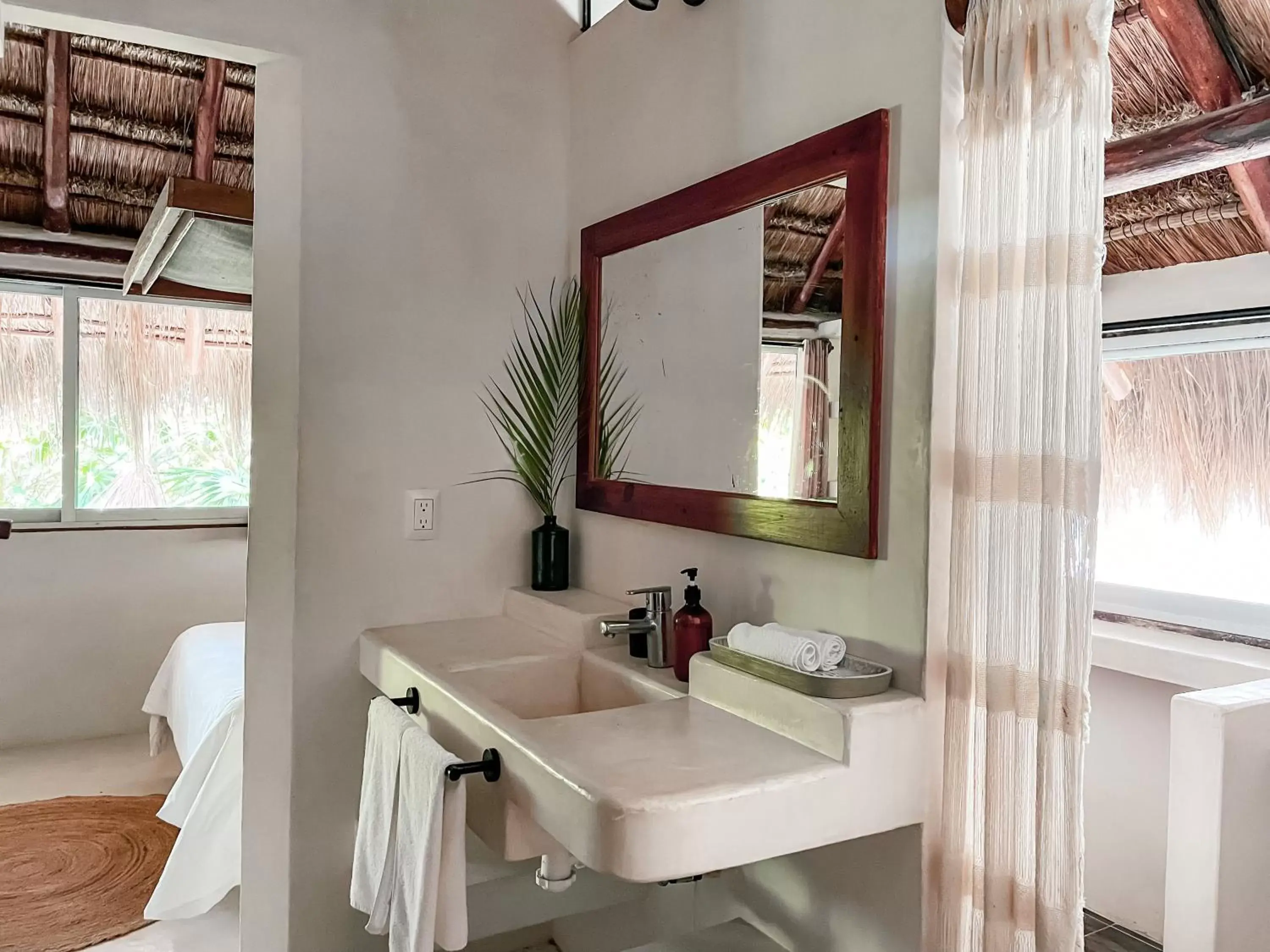 Bathroom in Amansala Resort
