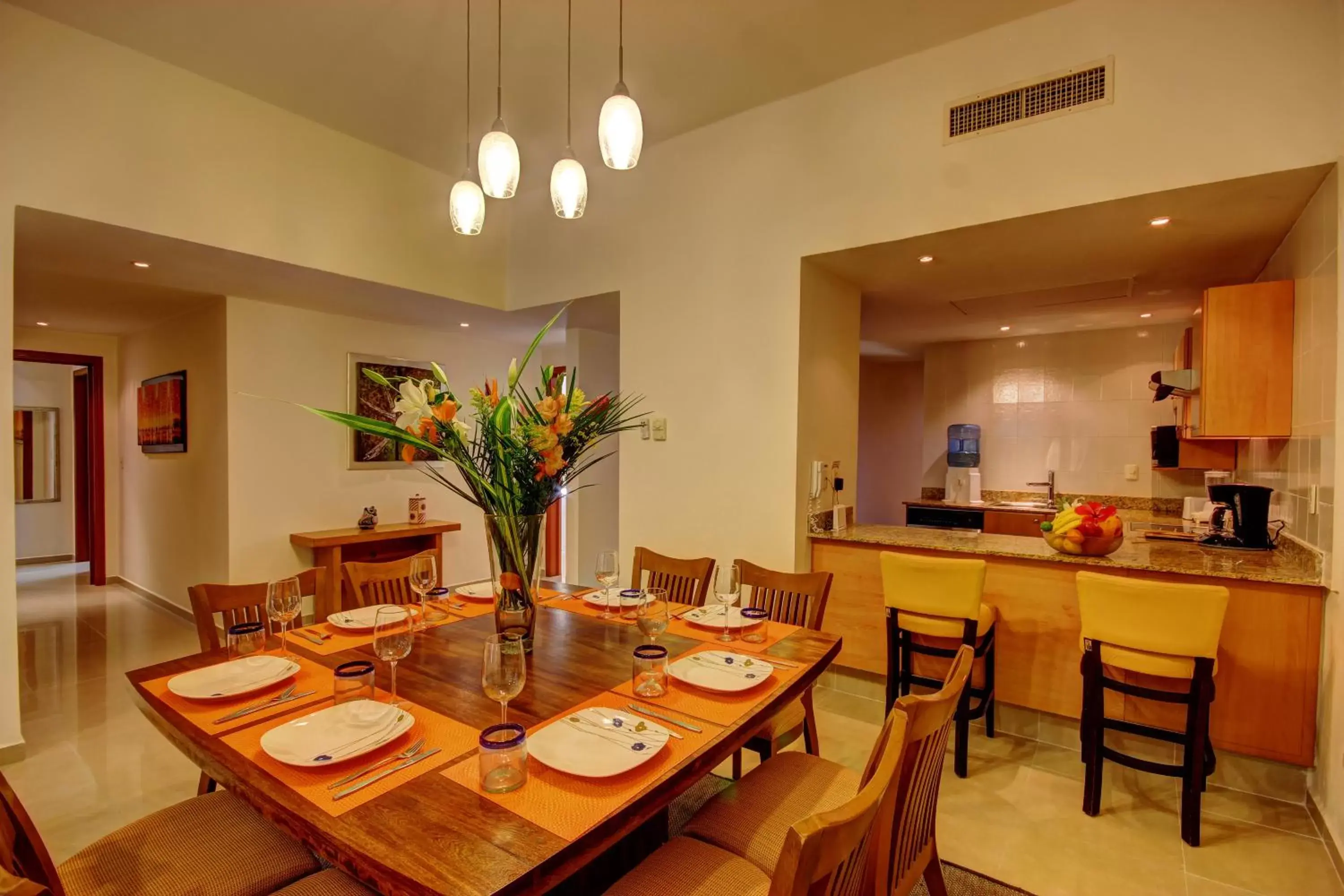 Kitchen or kitchenette, Restaurant/Places to Eat in Riviera Maya Suites