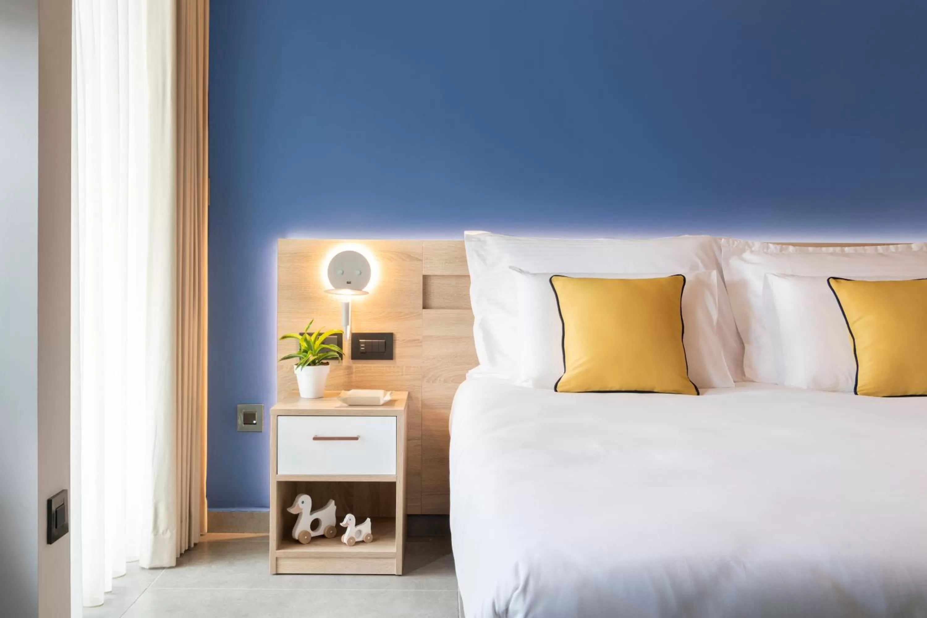 Bed in Antoniel Suites