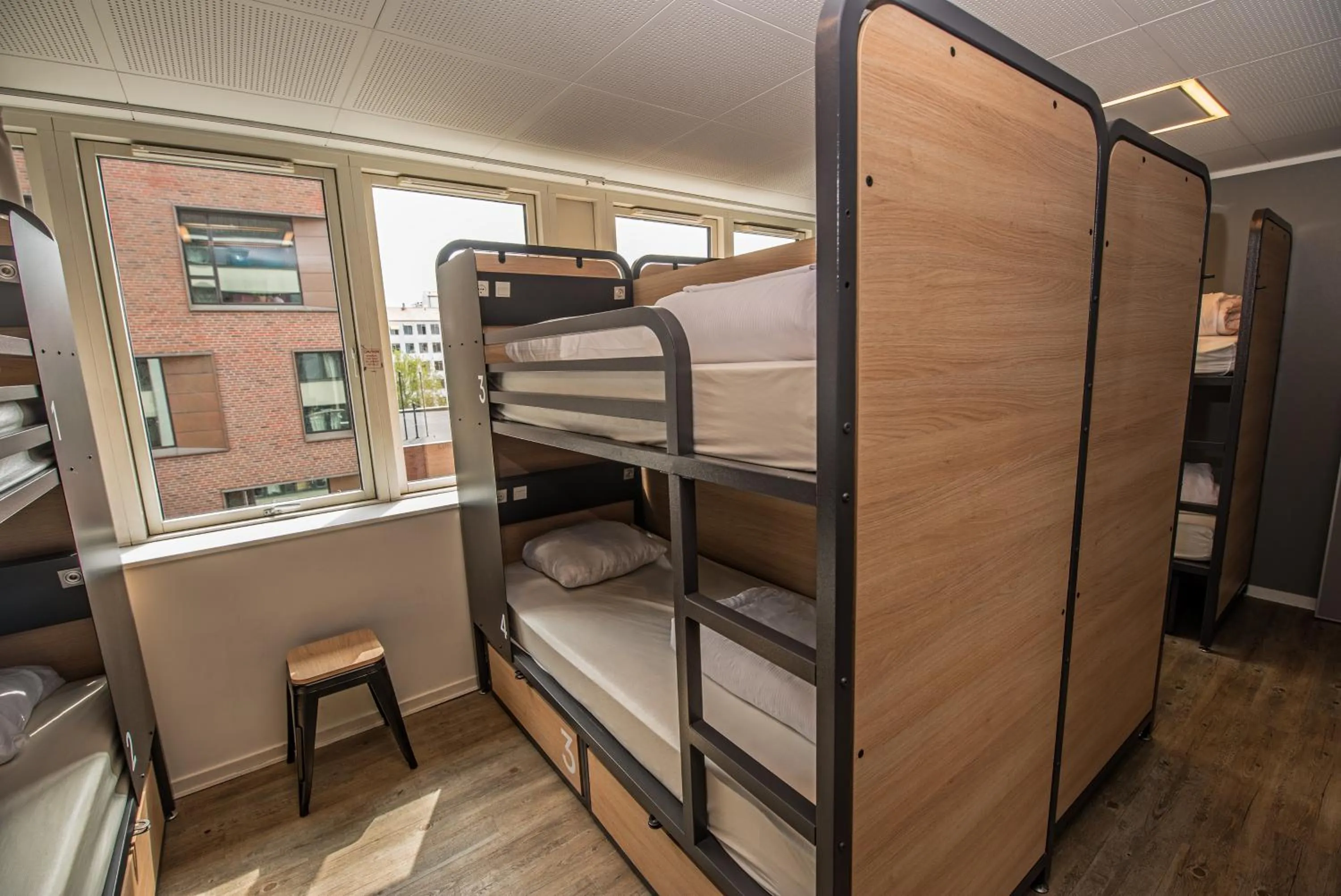 Bed in 8-Bed Mixed Dormitory Room in Generator Copenhagen