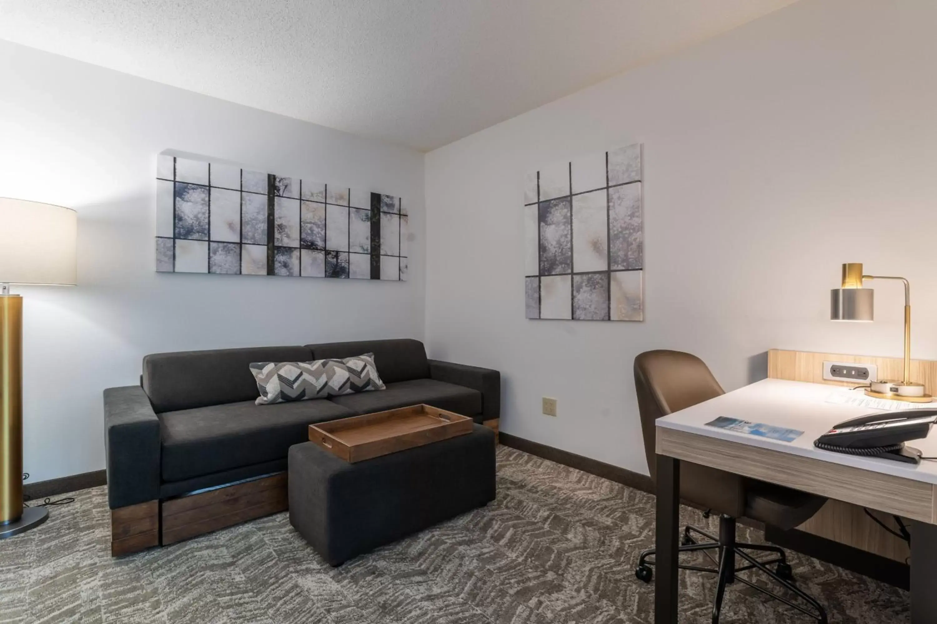 Living room, Seating Area in SpringHill Suites Gainesville