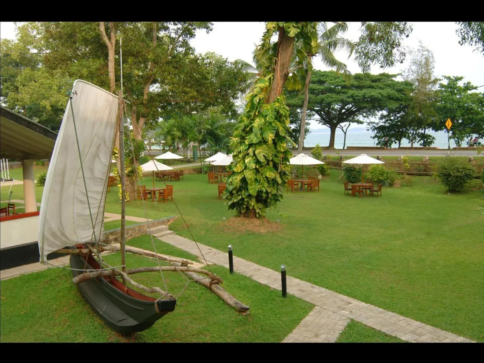 Children play ground, Garden in EKHO Weligama