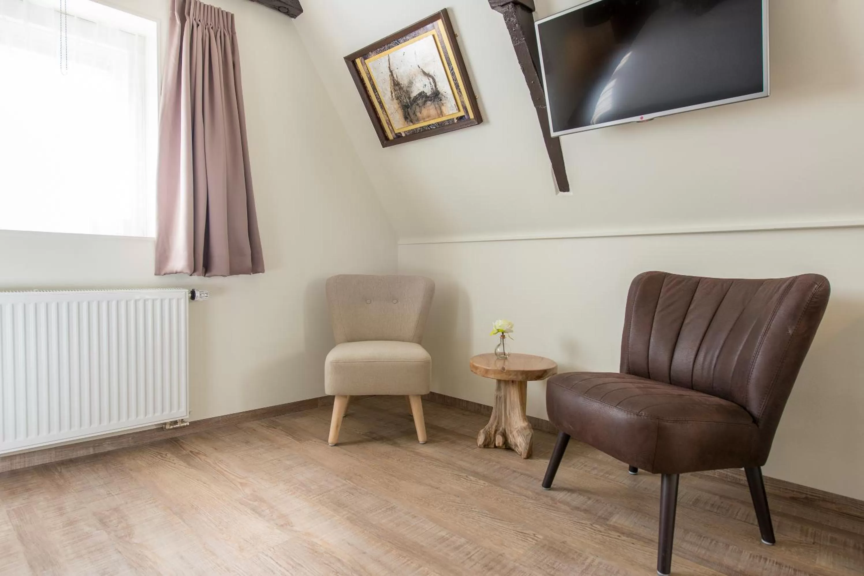 Seating area in Boutique Hotel De Eilanden