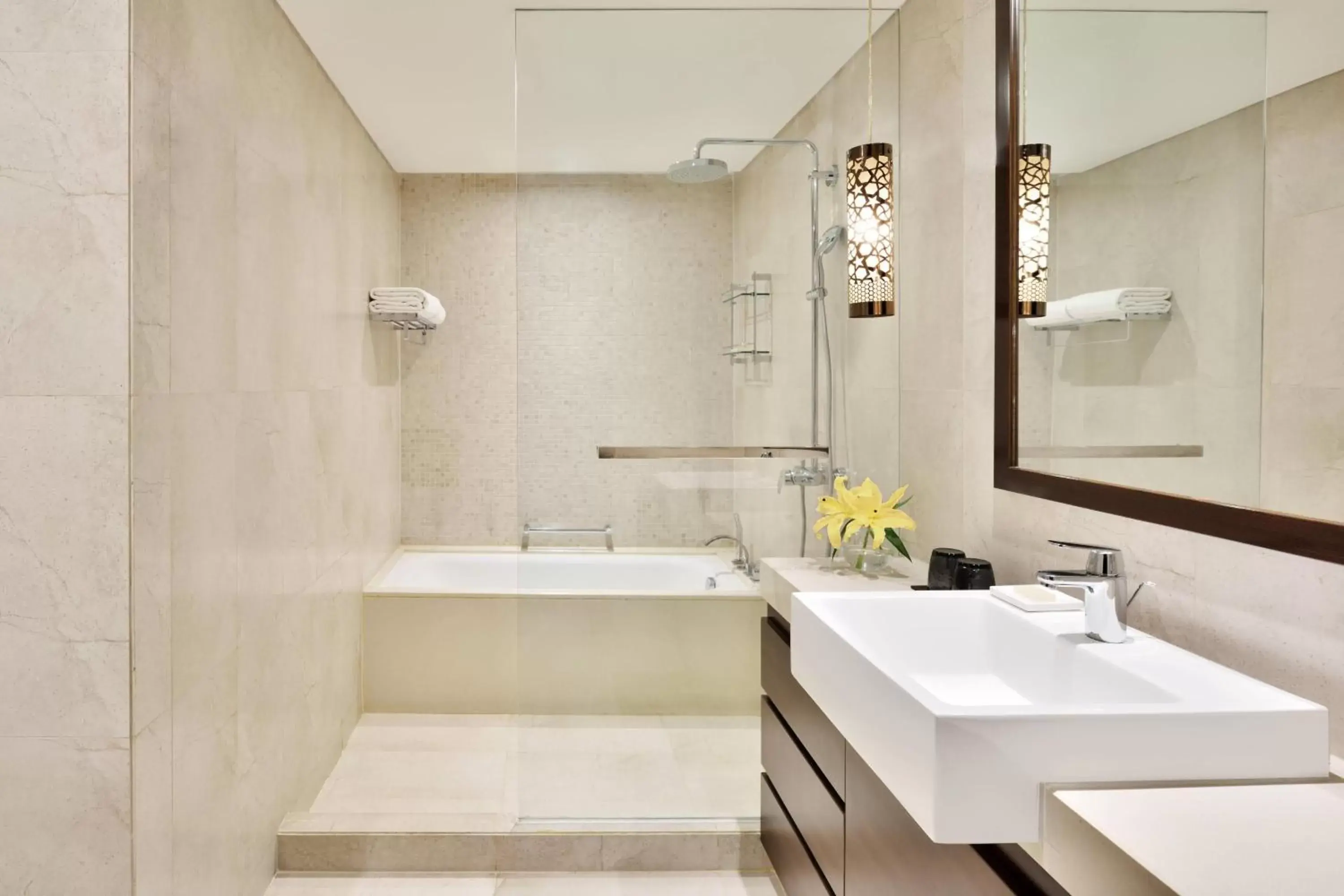 Bathroom in Marriott Suites Pune