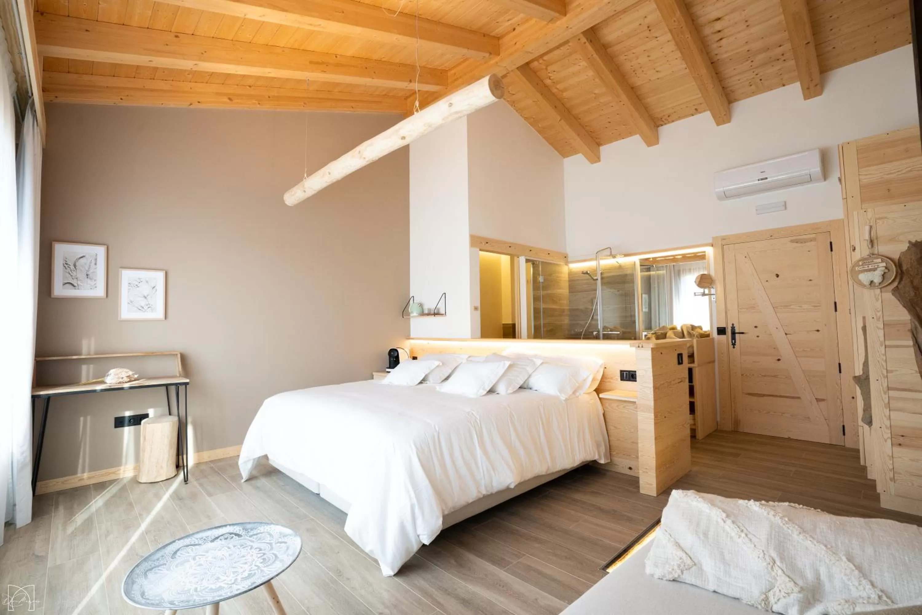 Bed in Hotel Don Marcos