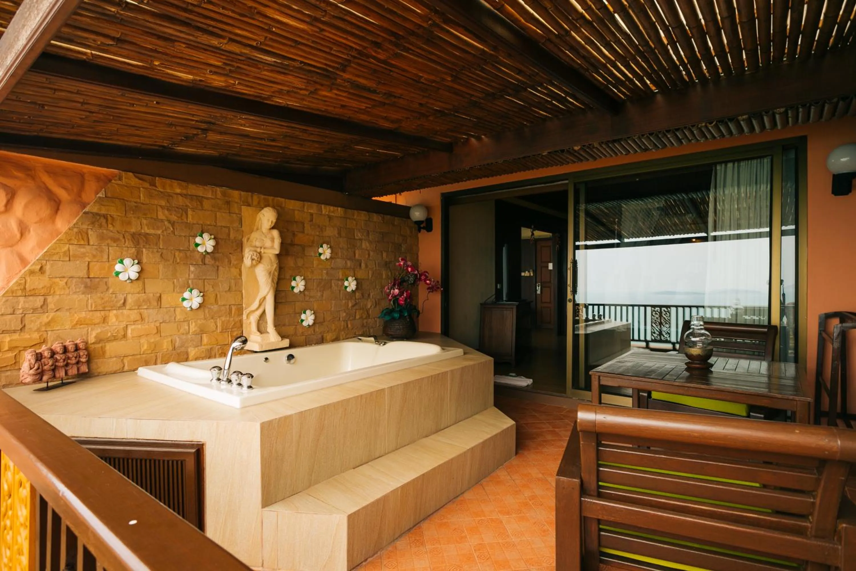Balcony/Terrace in Samui Bayview Resort & Spa - SHA Plus
