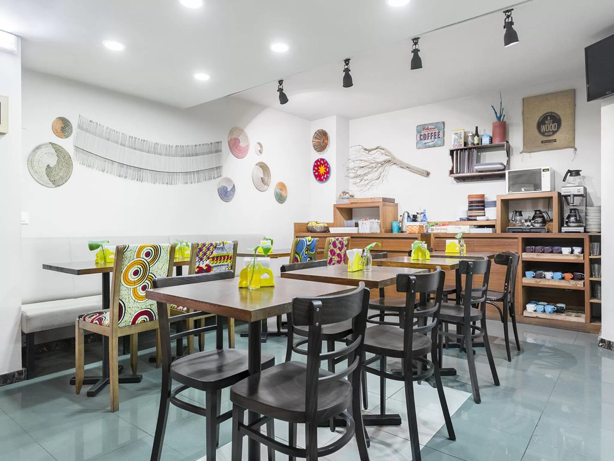 Communal lounge/ TV room in Hotel San Miguel