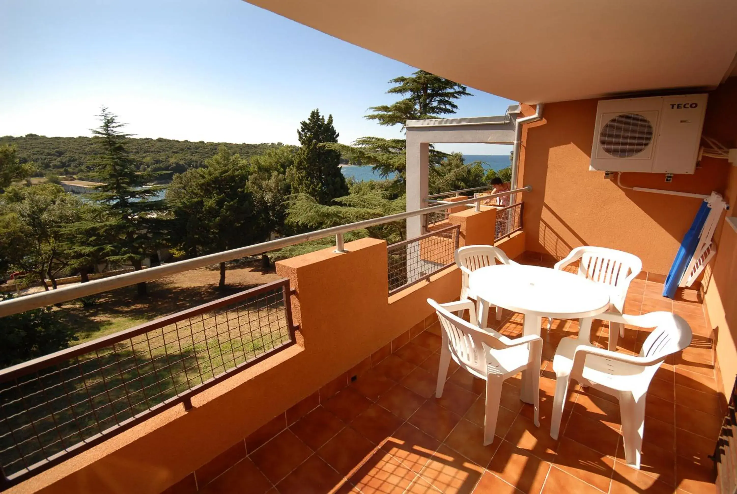 View (from property/room), Balcony/Terrace in Horizont Resort