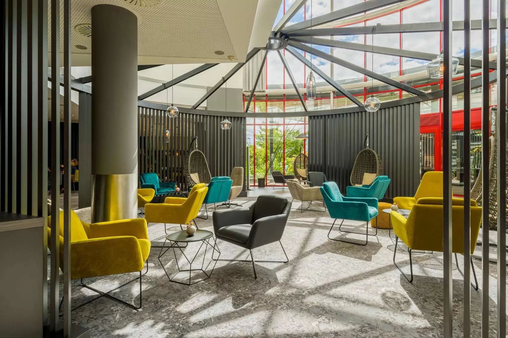 Lobby or reception in elaya hotel frankfurt oberursel