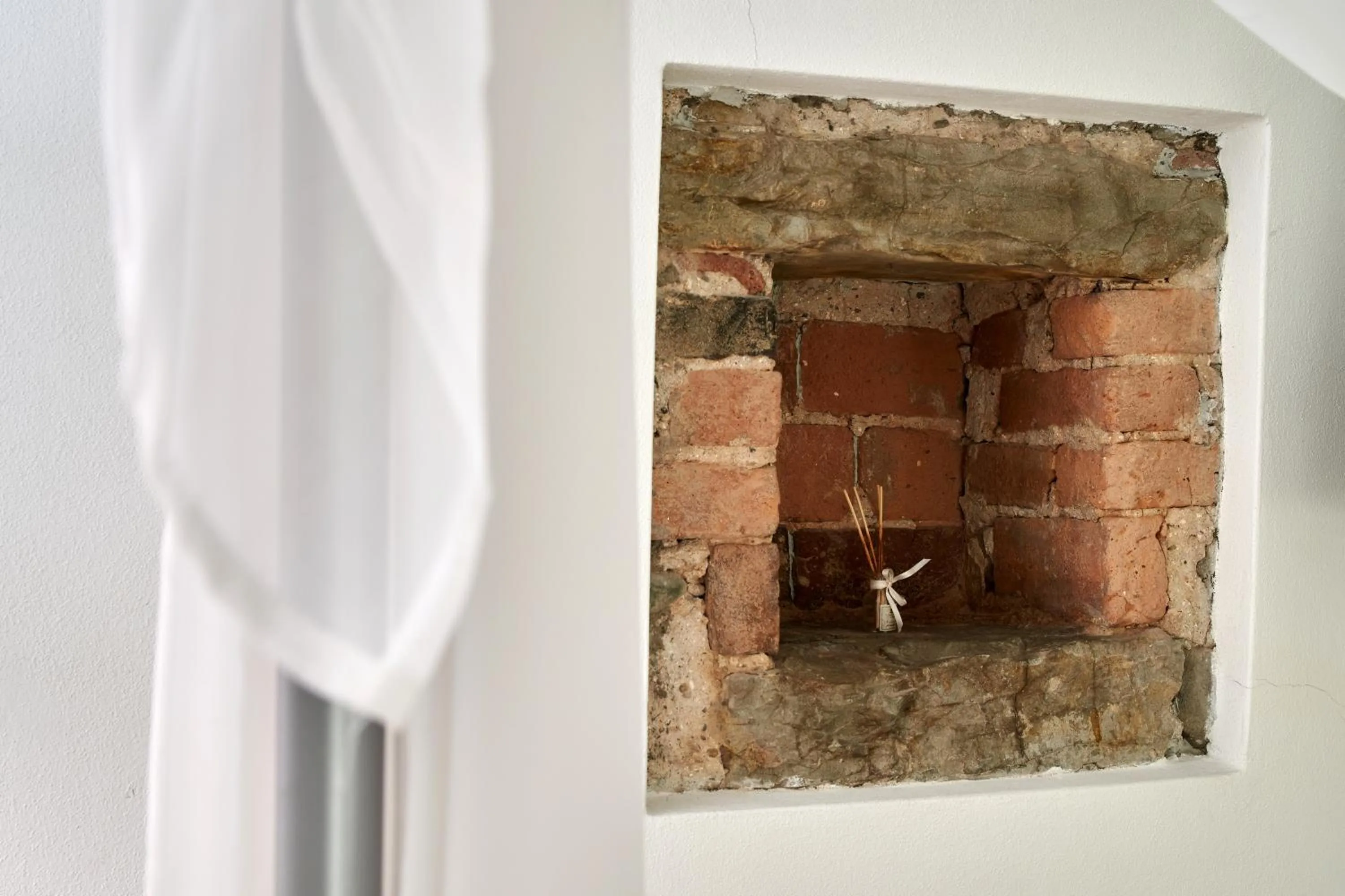 Decorative detail in San Rocco Hotel