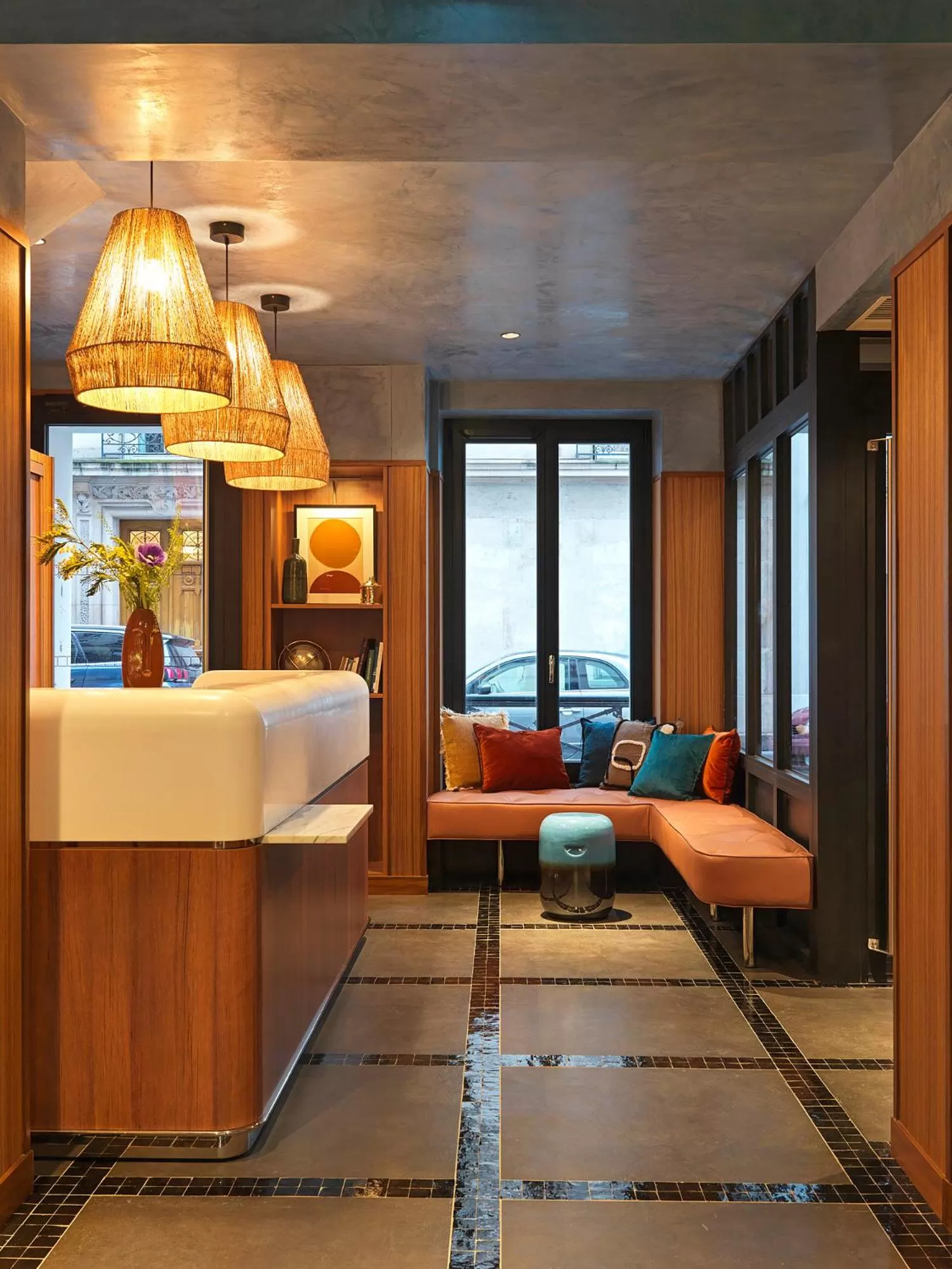 Lobby or reception, Bed in Le Katorze Hôtel