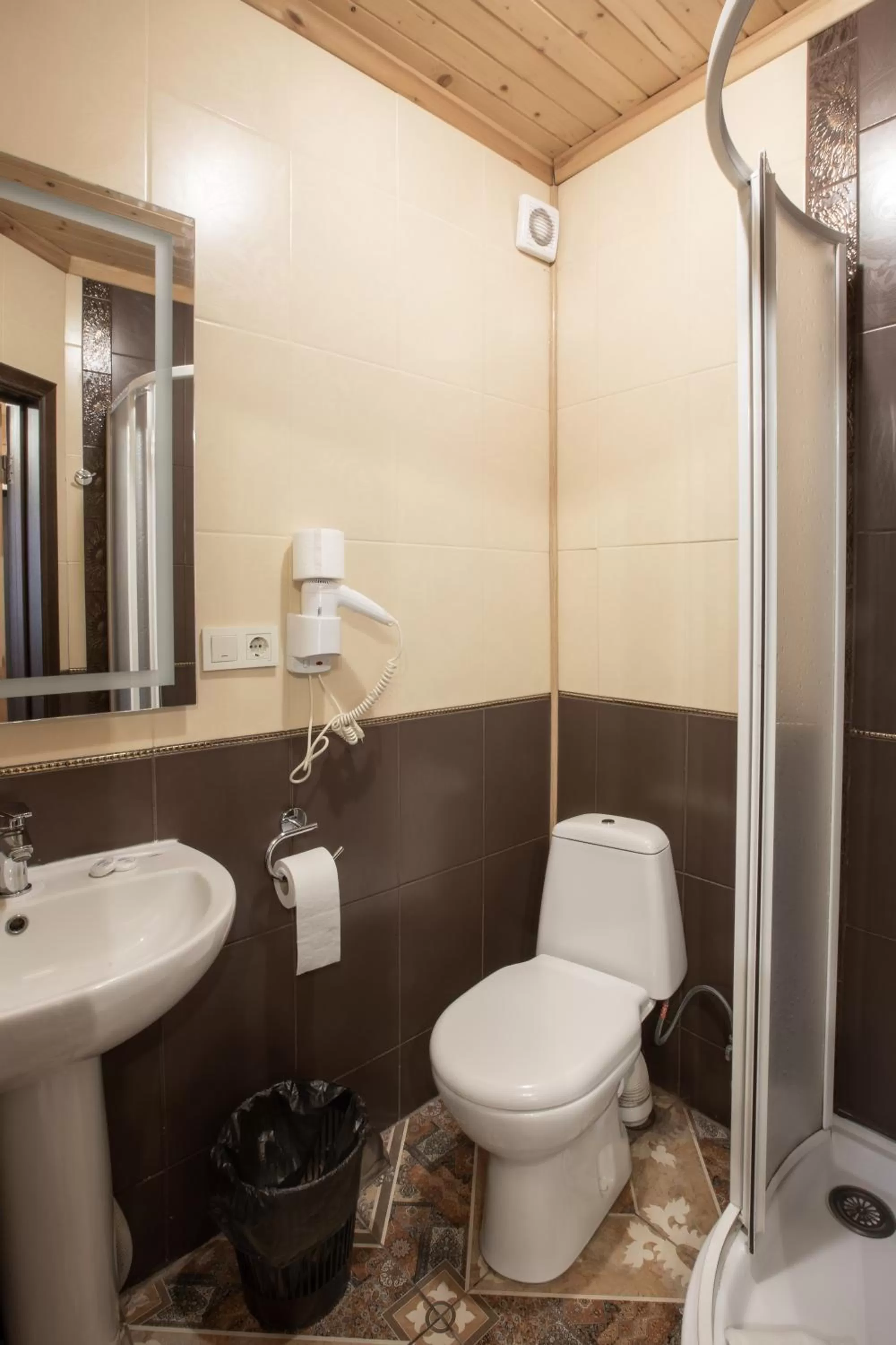 Bathroom in Wellland Hotel