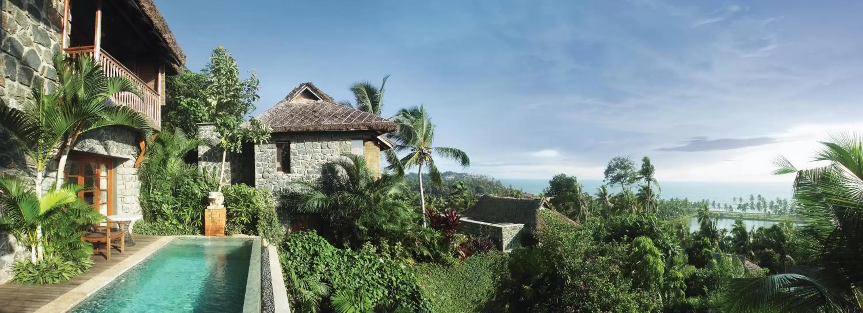 Natural landscape, Pool View in Taj Green Cove Resort and Spa Kovalam