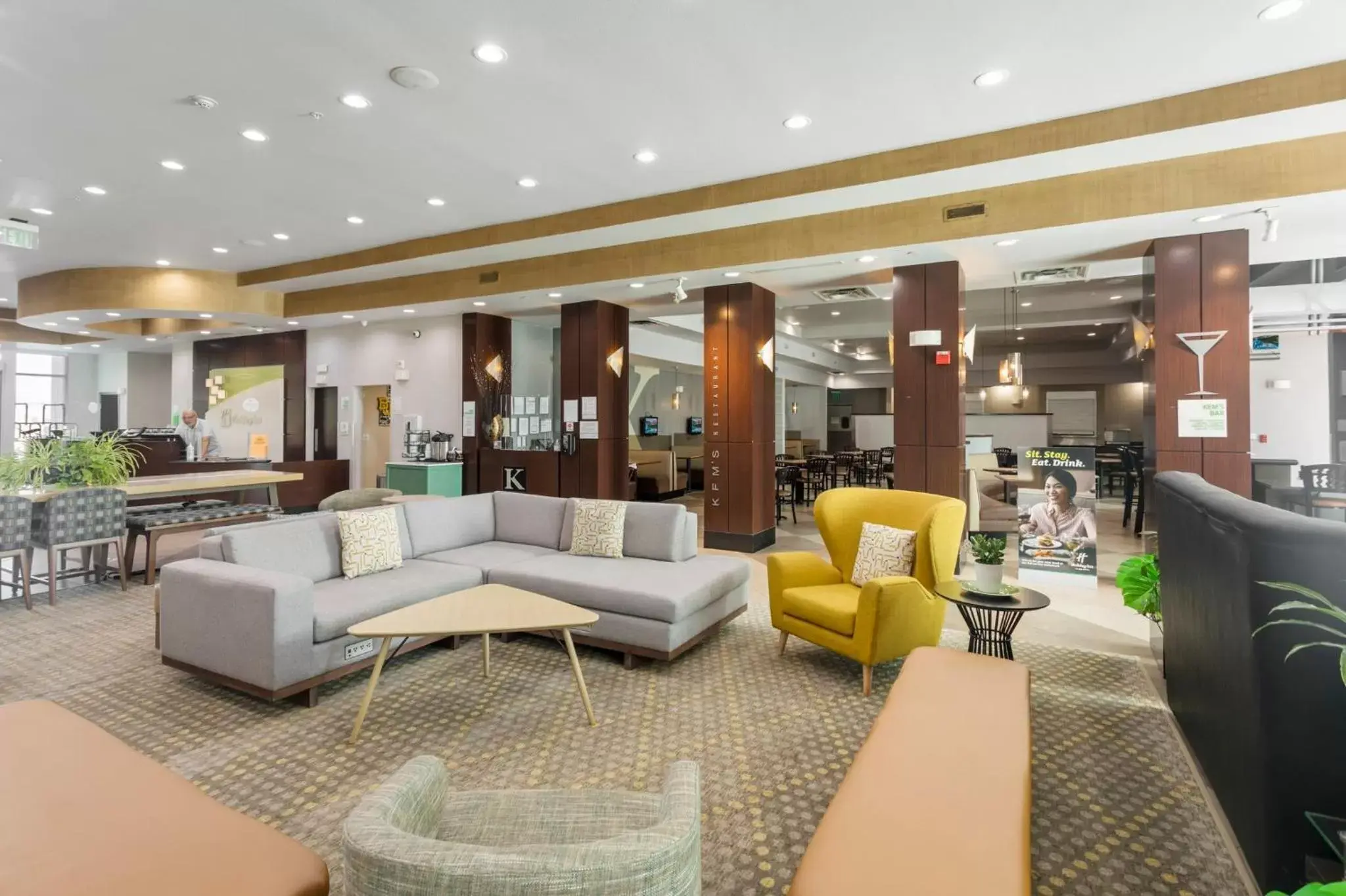 Property building, Lobby/Reception in Holiday Inn Hotel & Suites Waco Northwest, an IHG Hotel