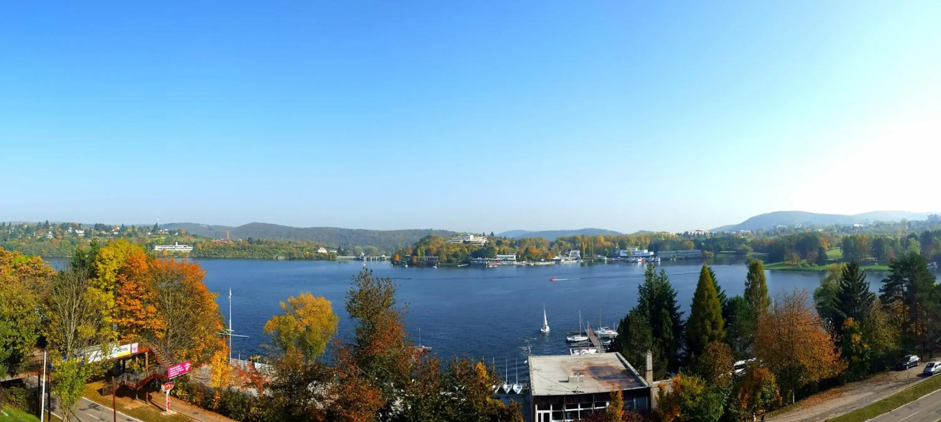 Lake view, River View in Hotel Rakovec