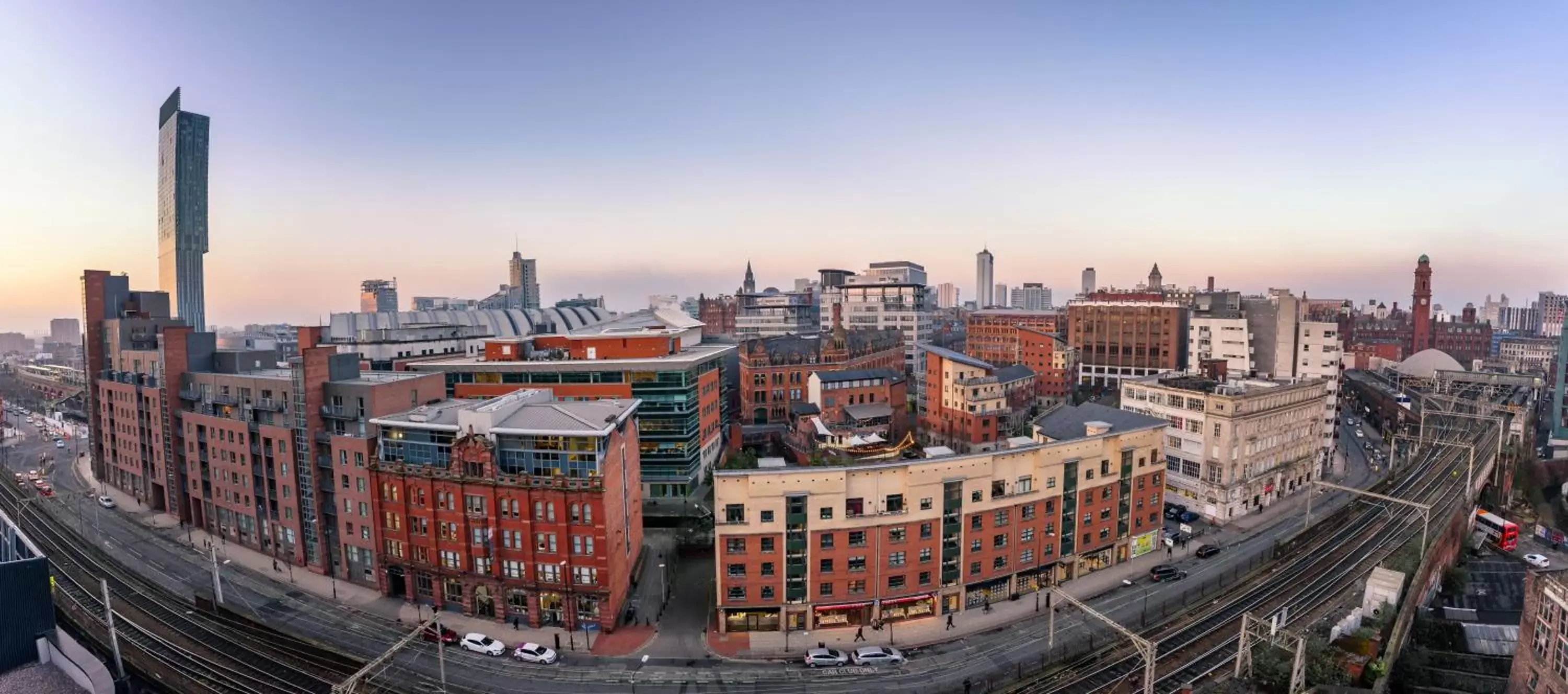 City view in INNSiDE by Meliá Manchester
