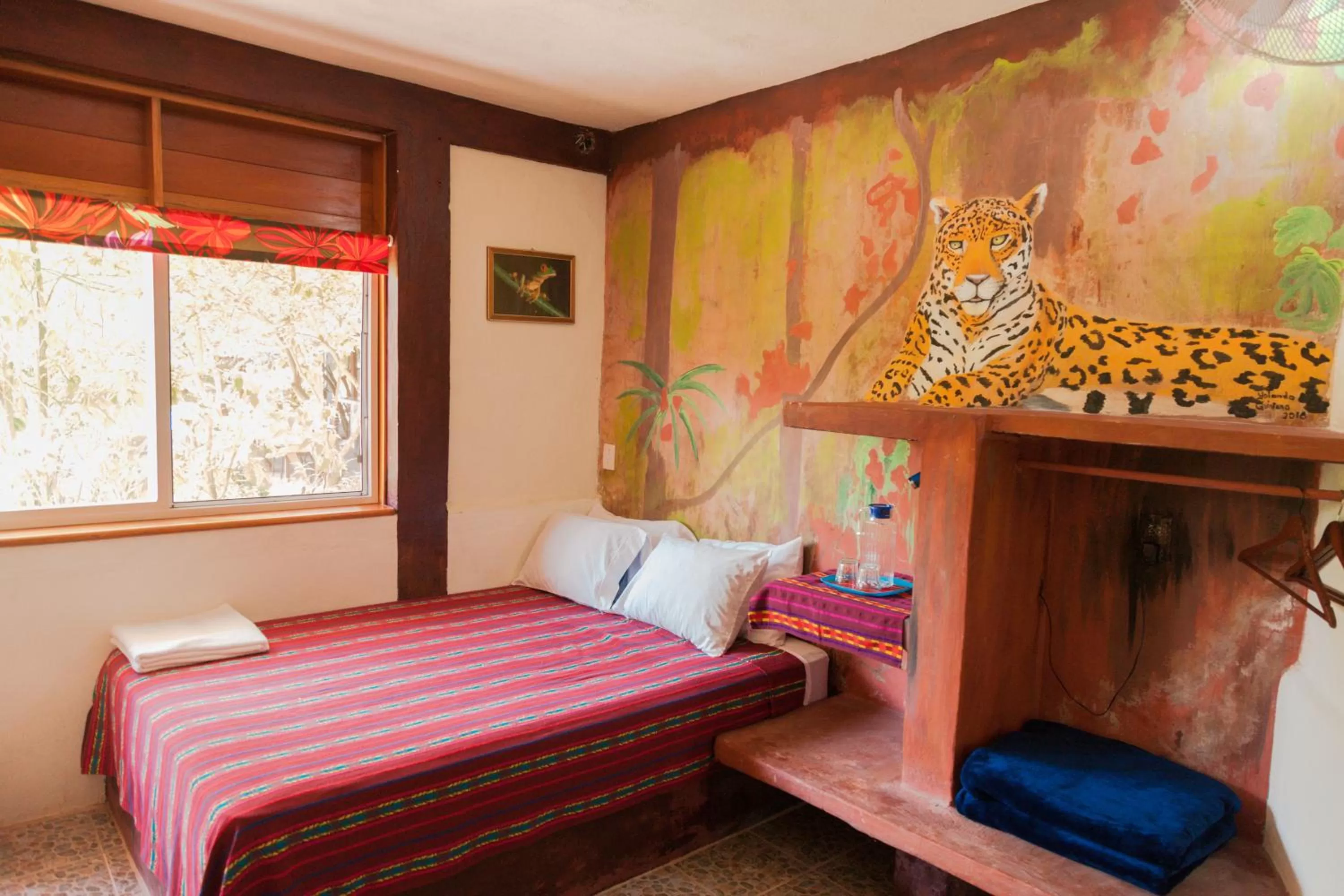 Bed in Zapote Tree Inn