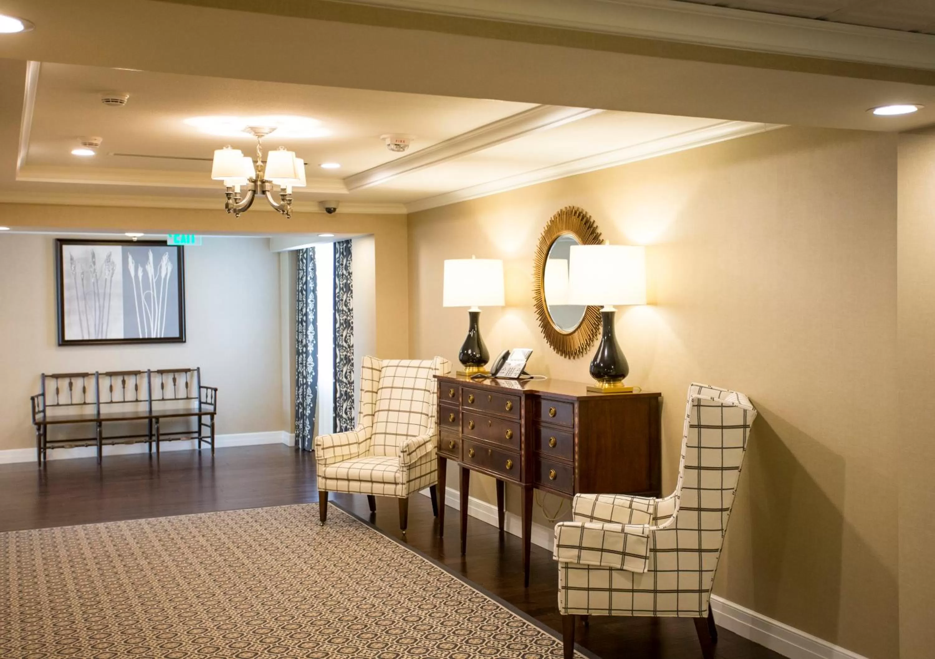 Bed in The Atherton Hotel at OSU