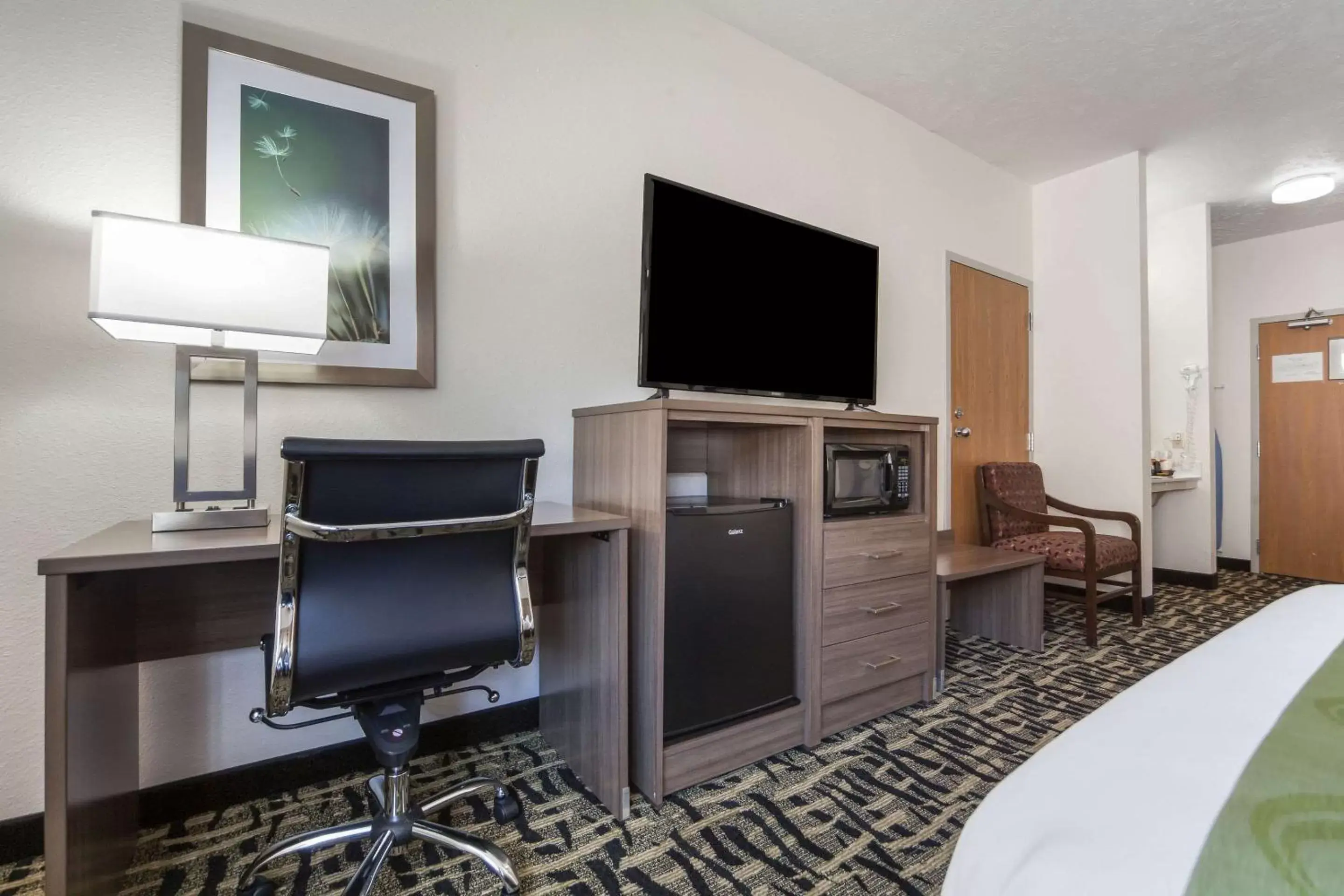 Photo of the whole room, TV/Entertainment Center in Quality Inn & Suites West Omaha - NE Linclon