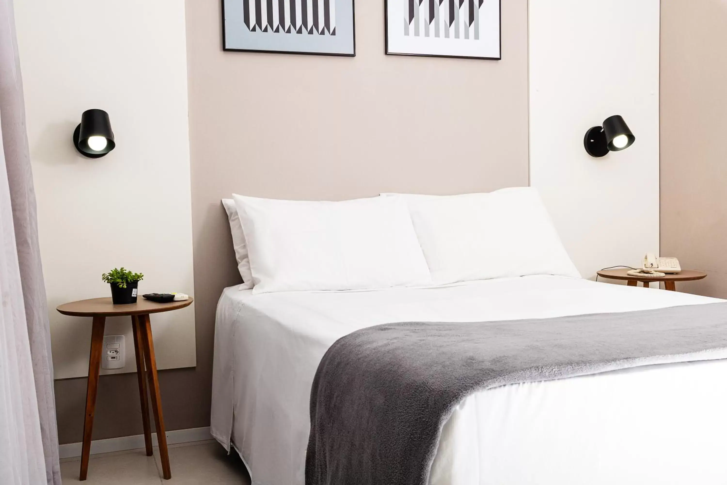 Bed in Ilhasul Hotel Residencia Bed in Ilhasul Hotel Residencia