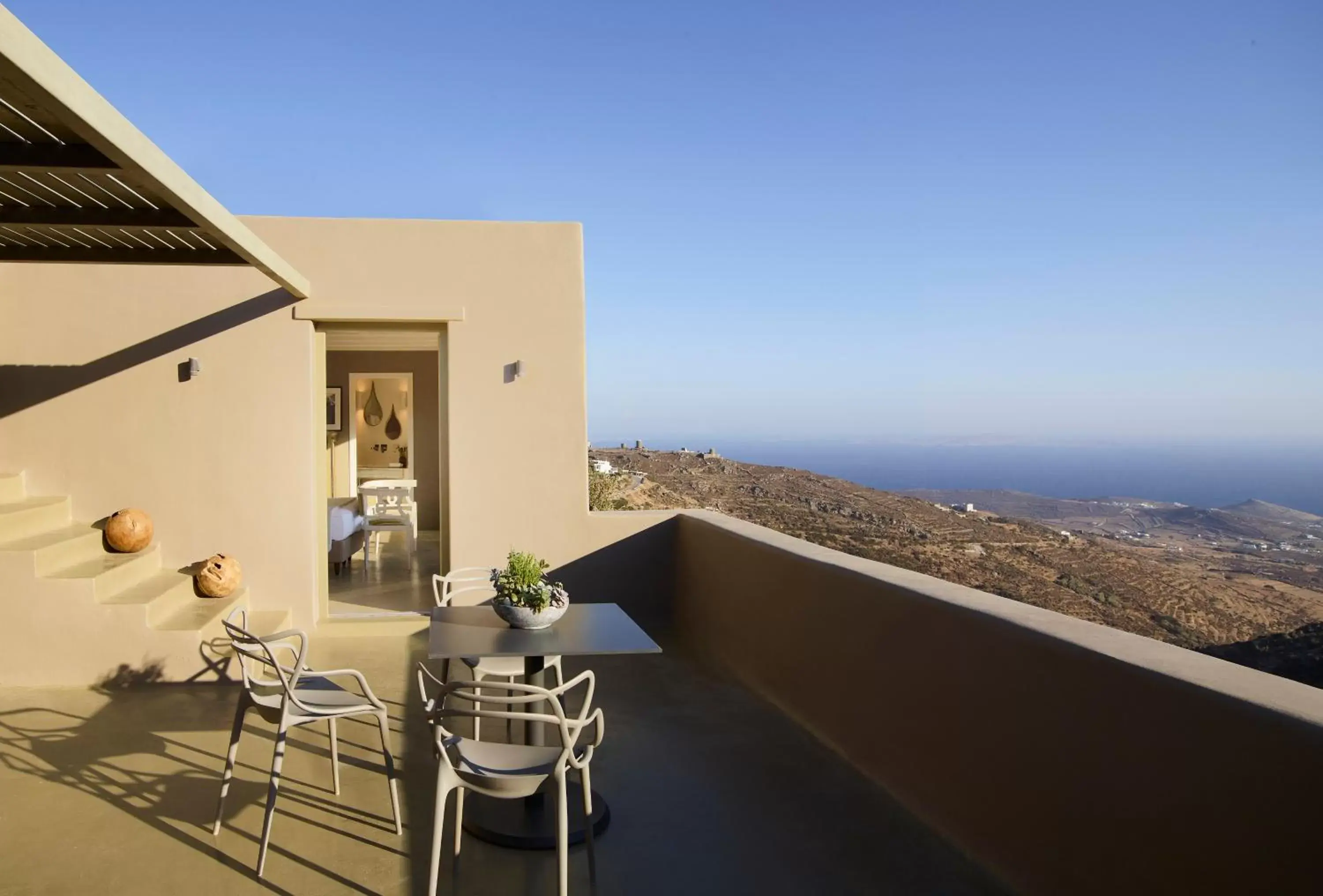 Balcony/Terrace in Aeolis Tinos Suites