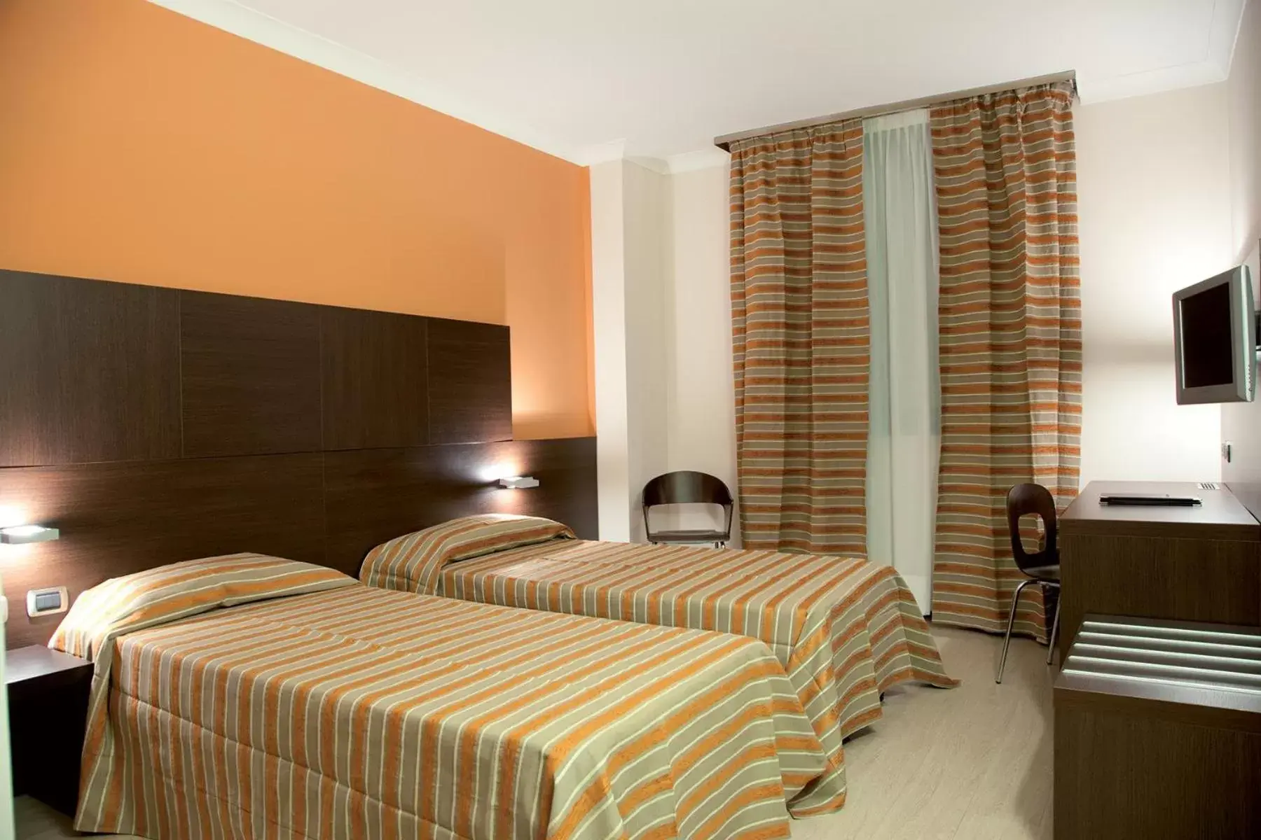 Bed in Vercelli Palace Hotel