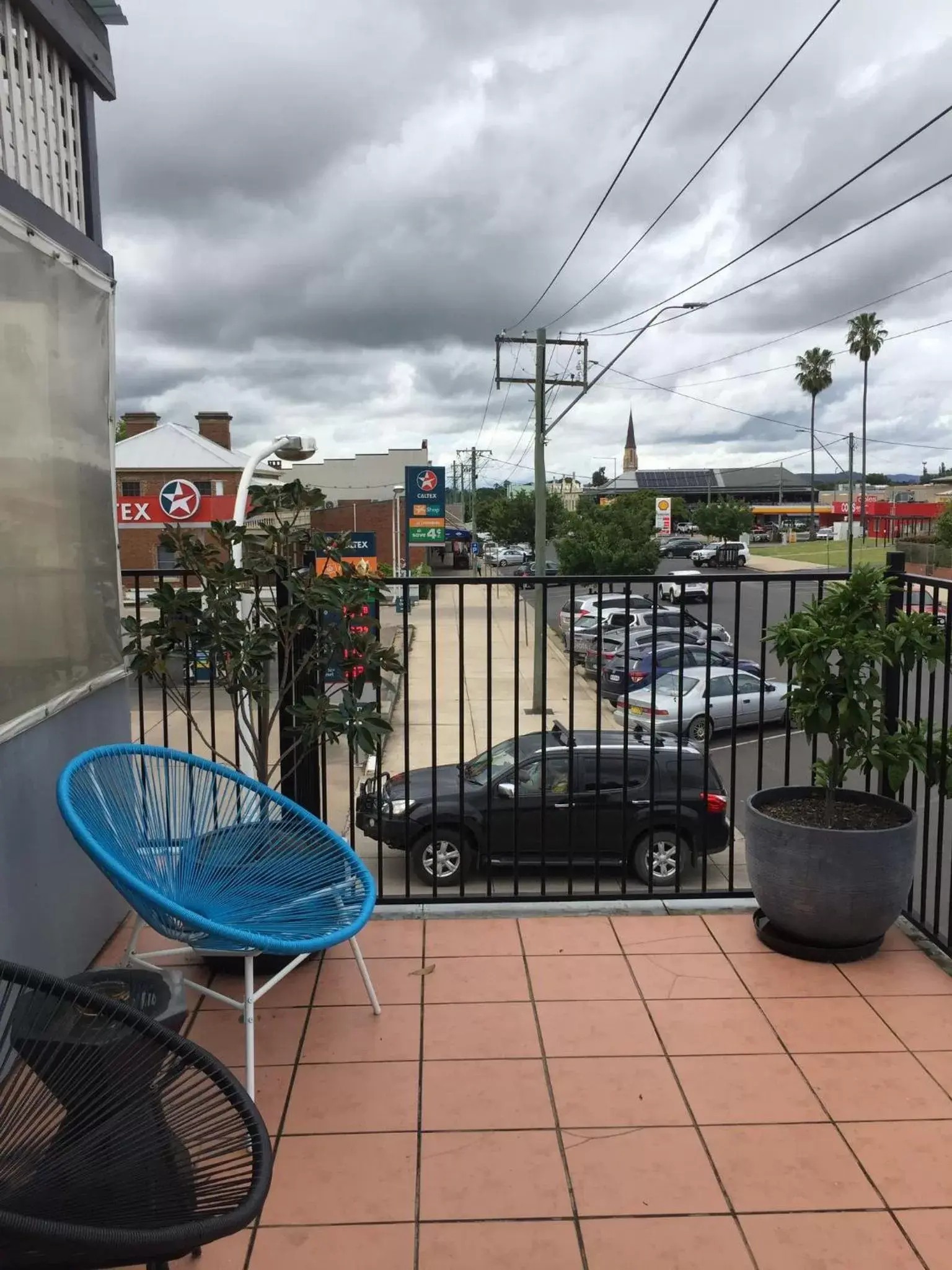 Patio in Central Motel Mudgee