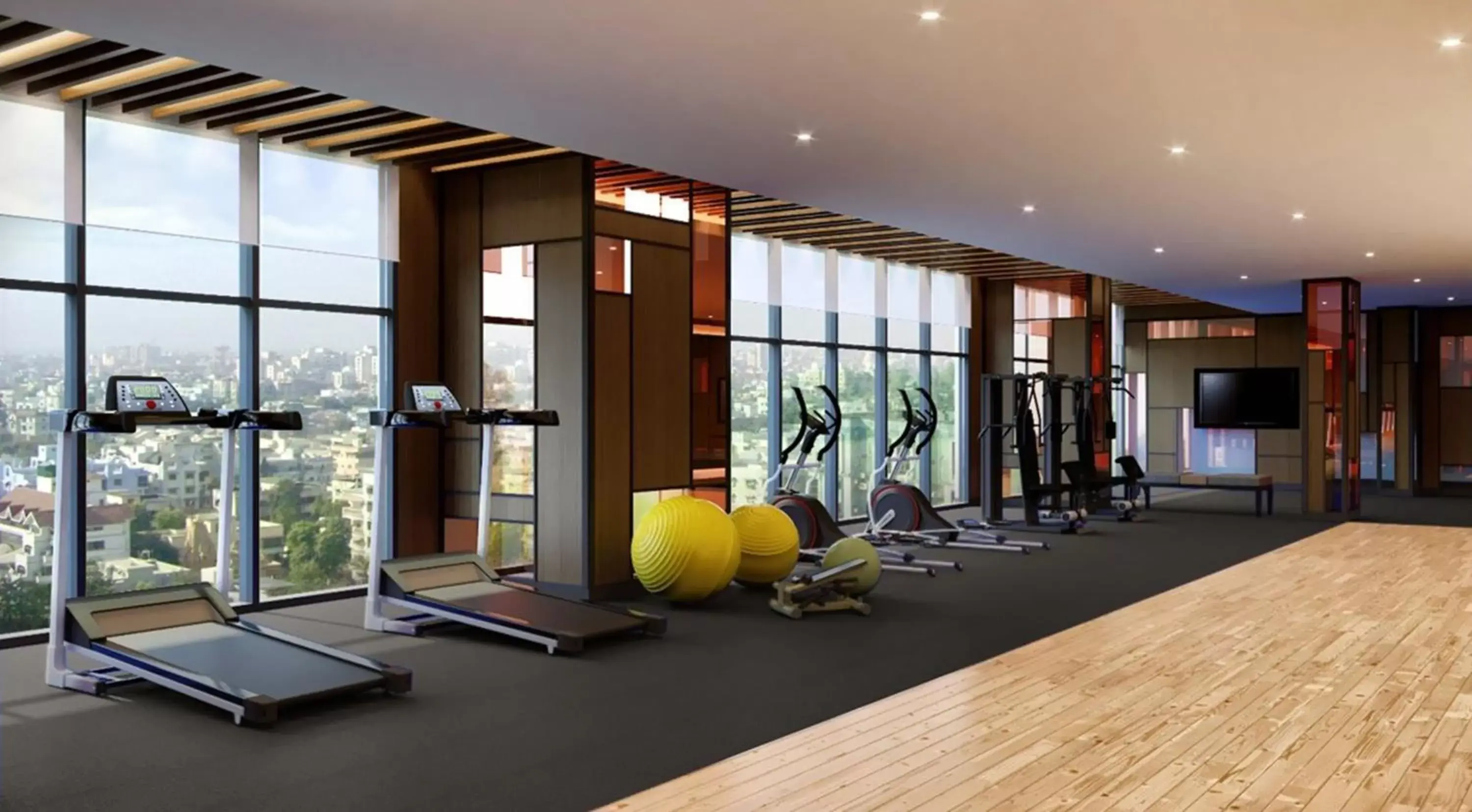 Fitness centre/facilities, Fitness Center/Facilities in Holiday Inn Chandigarh Zirakpur, an IHG Hotel