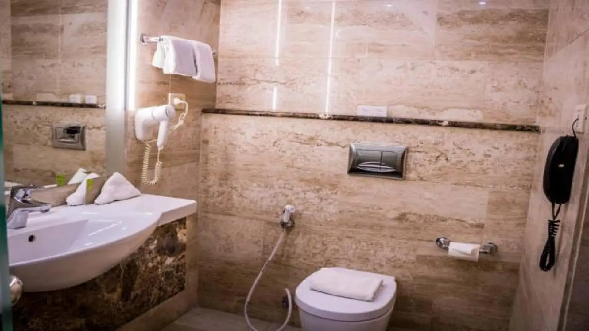 Bathroom in Olive Tree Amman Bathroom in Olive Tree Amman