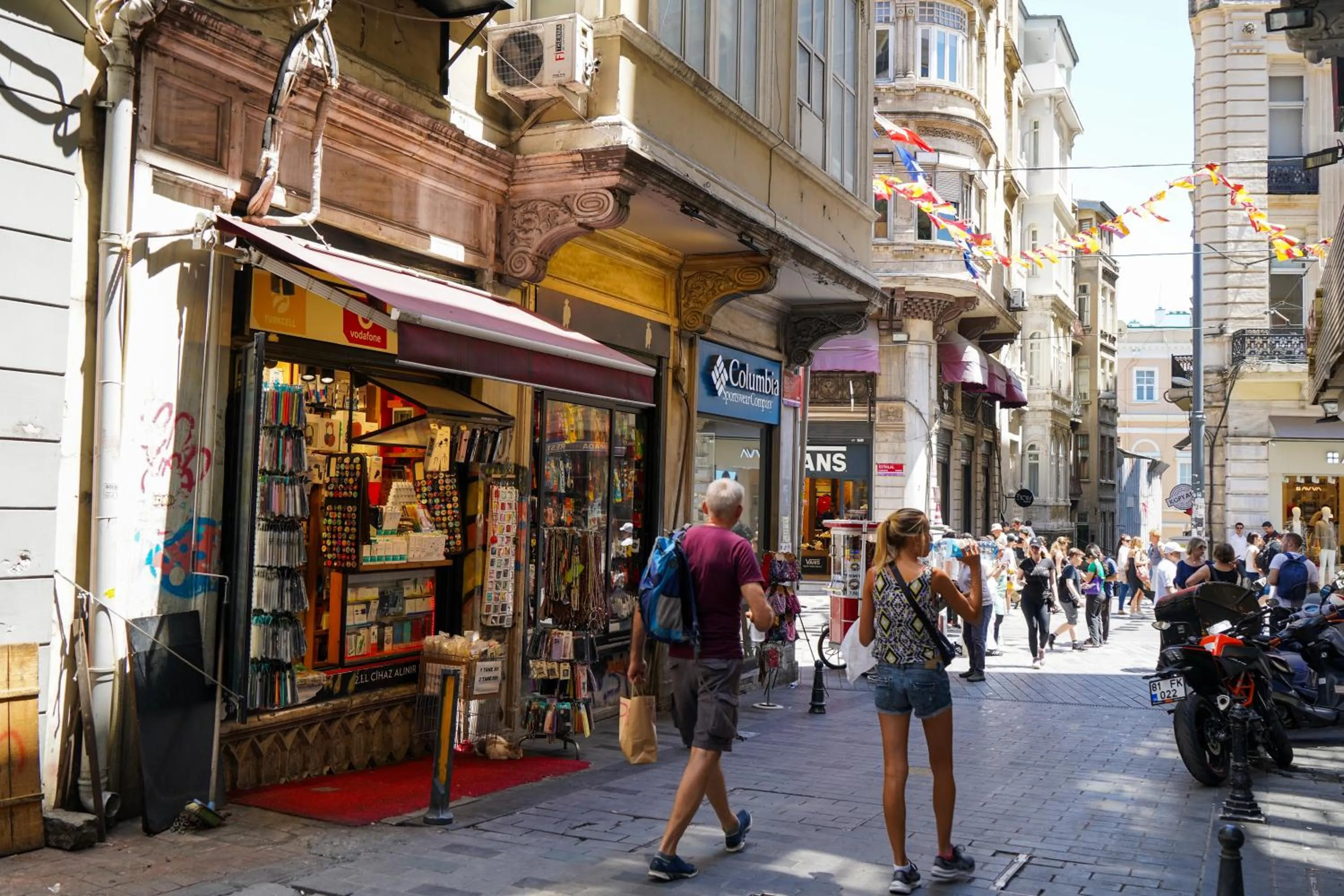 Street view in Paradise Hotel