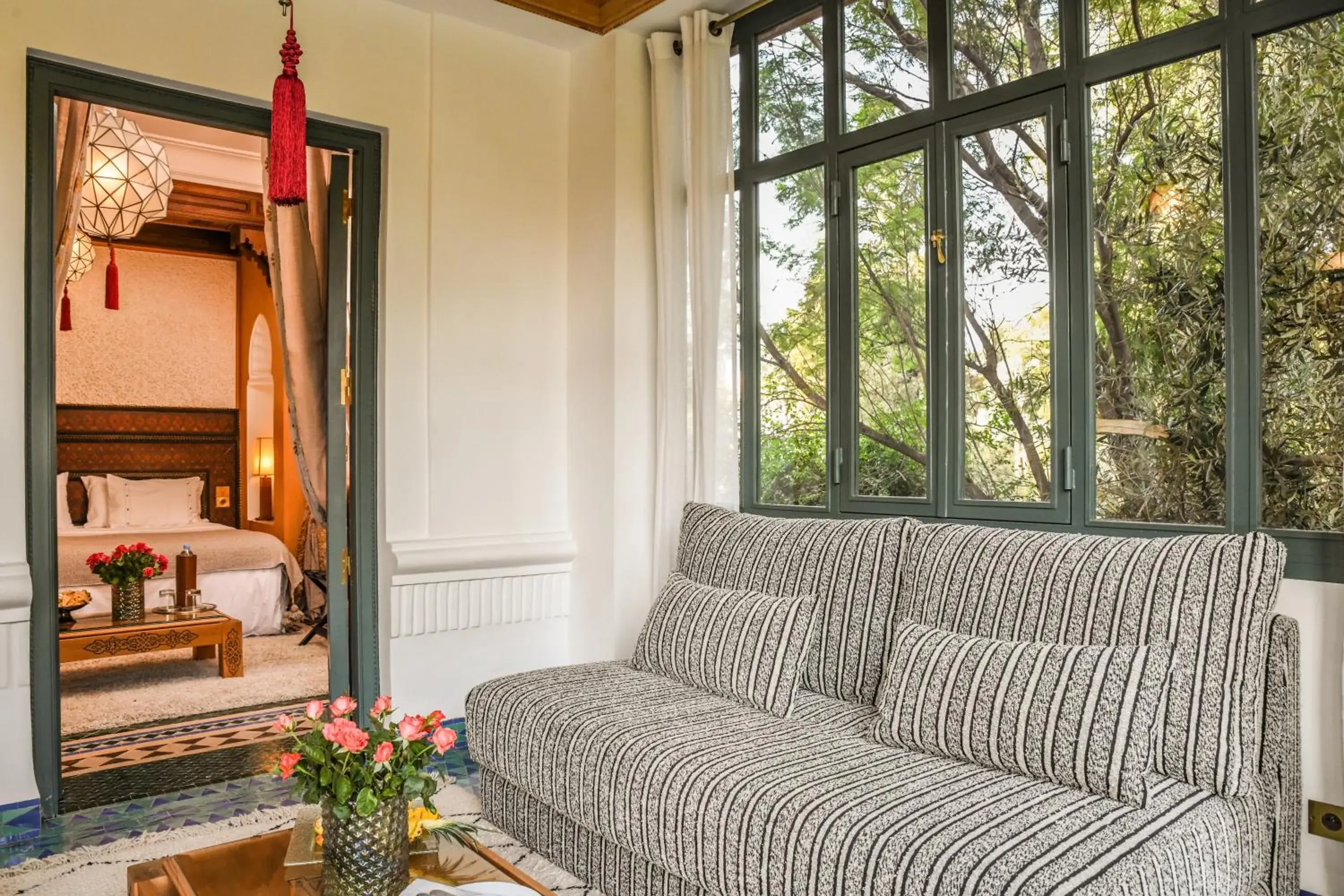 Living room, Seating Area in Dar Rhizlane, Palais Table d'hôtes & SPA