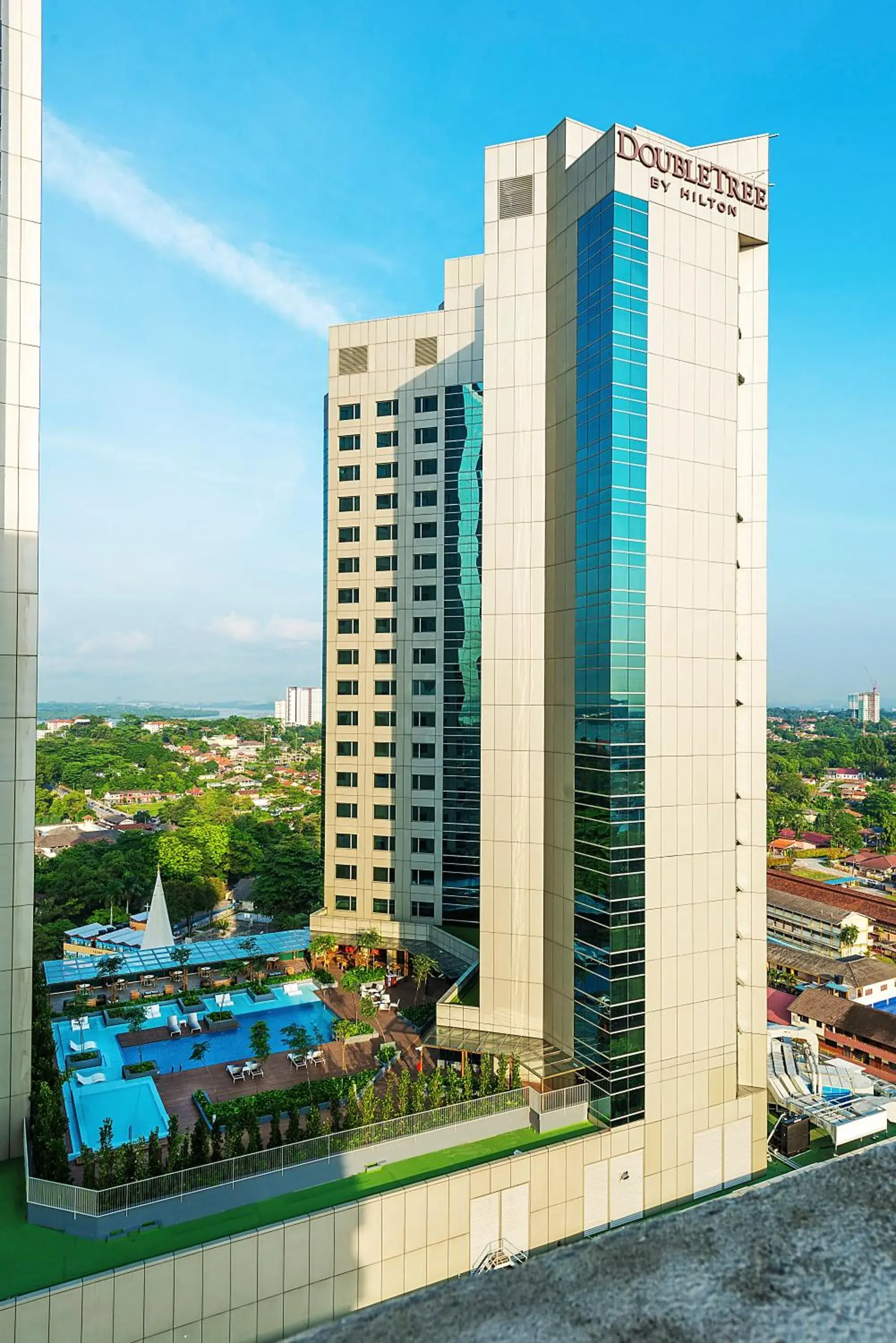 Property building, Pool View in DoubleTree by Hilton Johor Bahru